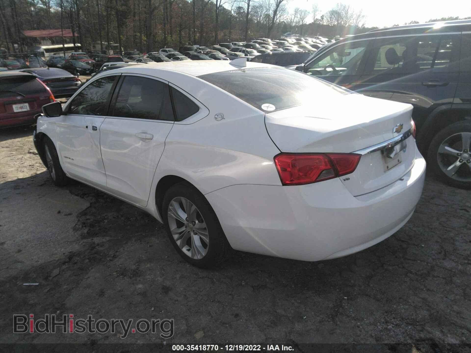 2015 CHEVROLET IMPALA - VIN: 2G1125S38F9231402 - Фото 3