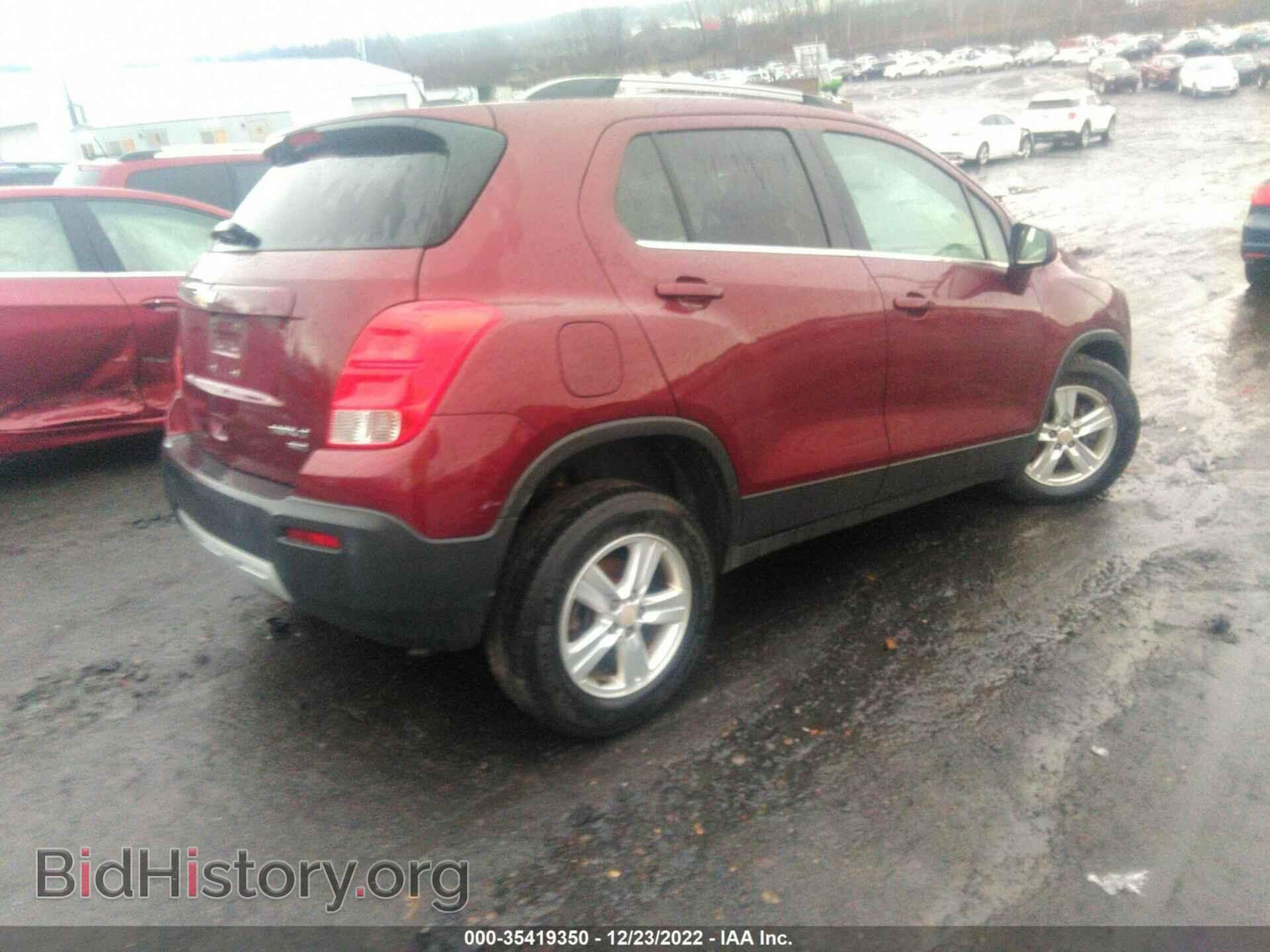 2016 CHEVROLET TRAX - VIN: 3GNCJPSB9GL261309 - Фото 4