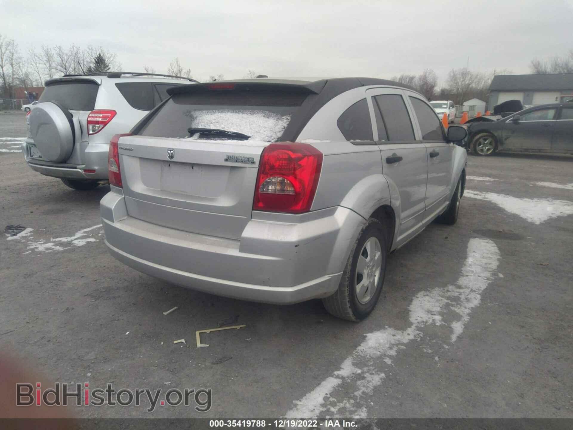 2007 DODGE CALIBER - VIN: 1B3HB28B77D307068 - Фото 4