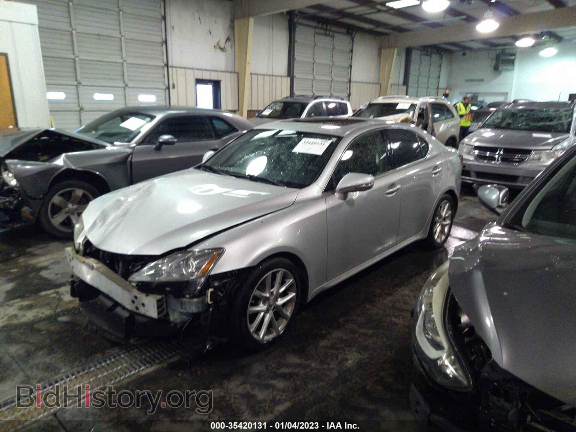 2011 LEXUS IS 250 - VIN: JTHBF5C26B5145386 - Фото 2