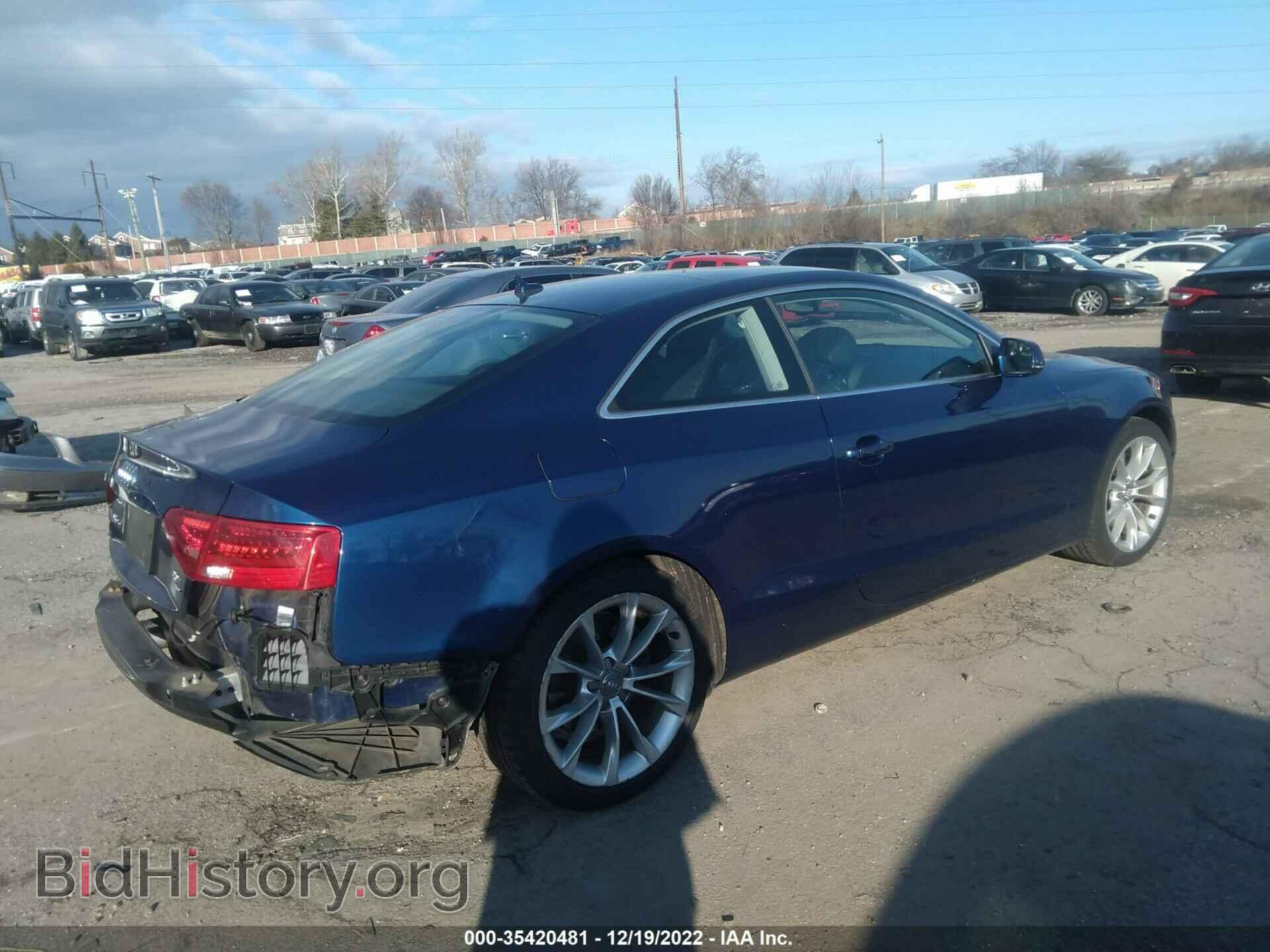 2013 AUDI A5 - VIN: WAULFAFR8DA011204 - Фото 4