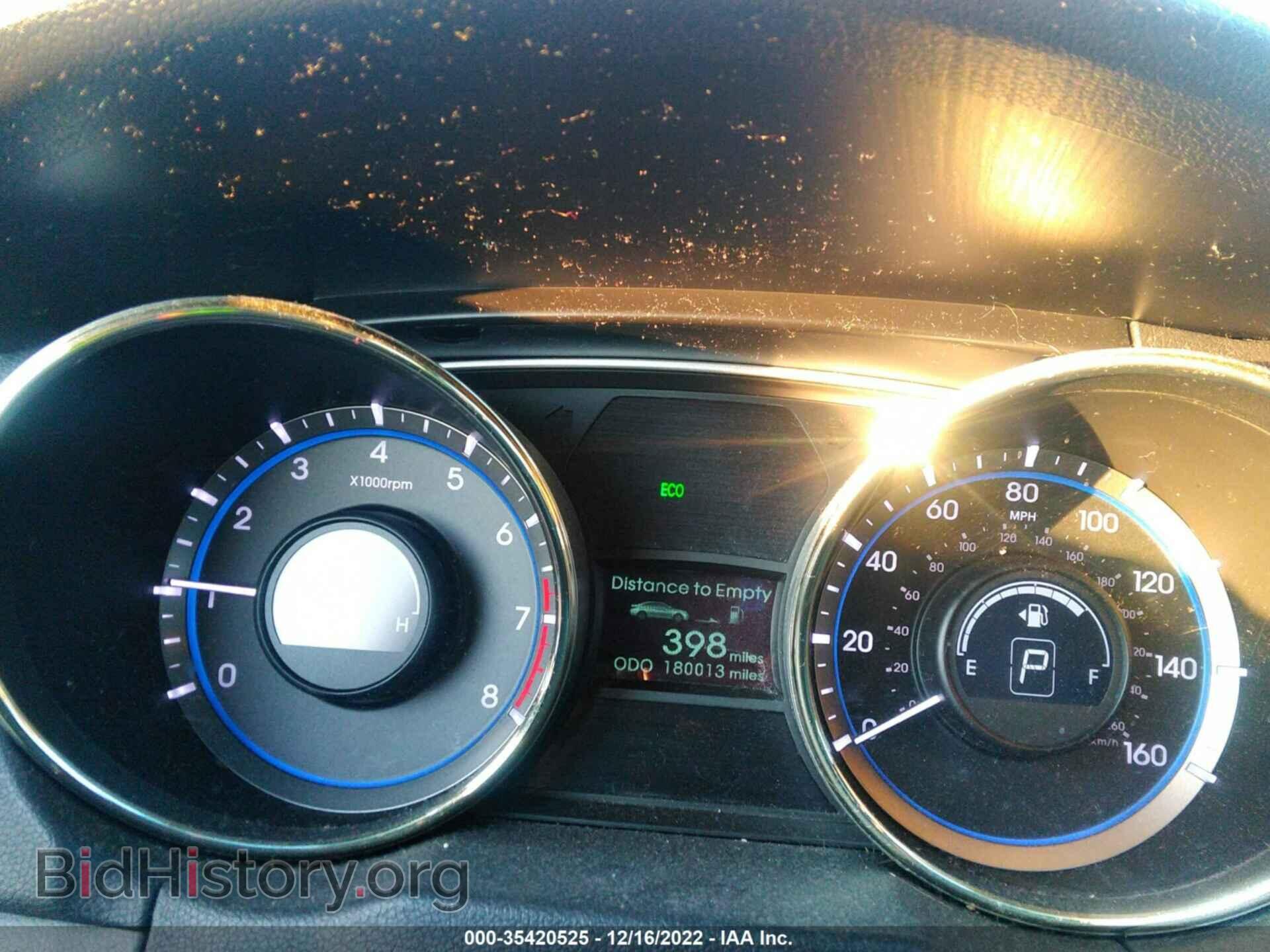 2012 HYUNDAI SONATA - VIN: 5NPEC4AC6CH411911 - Фото 7