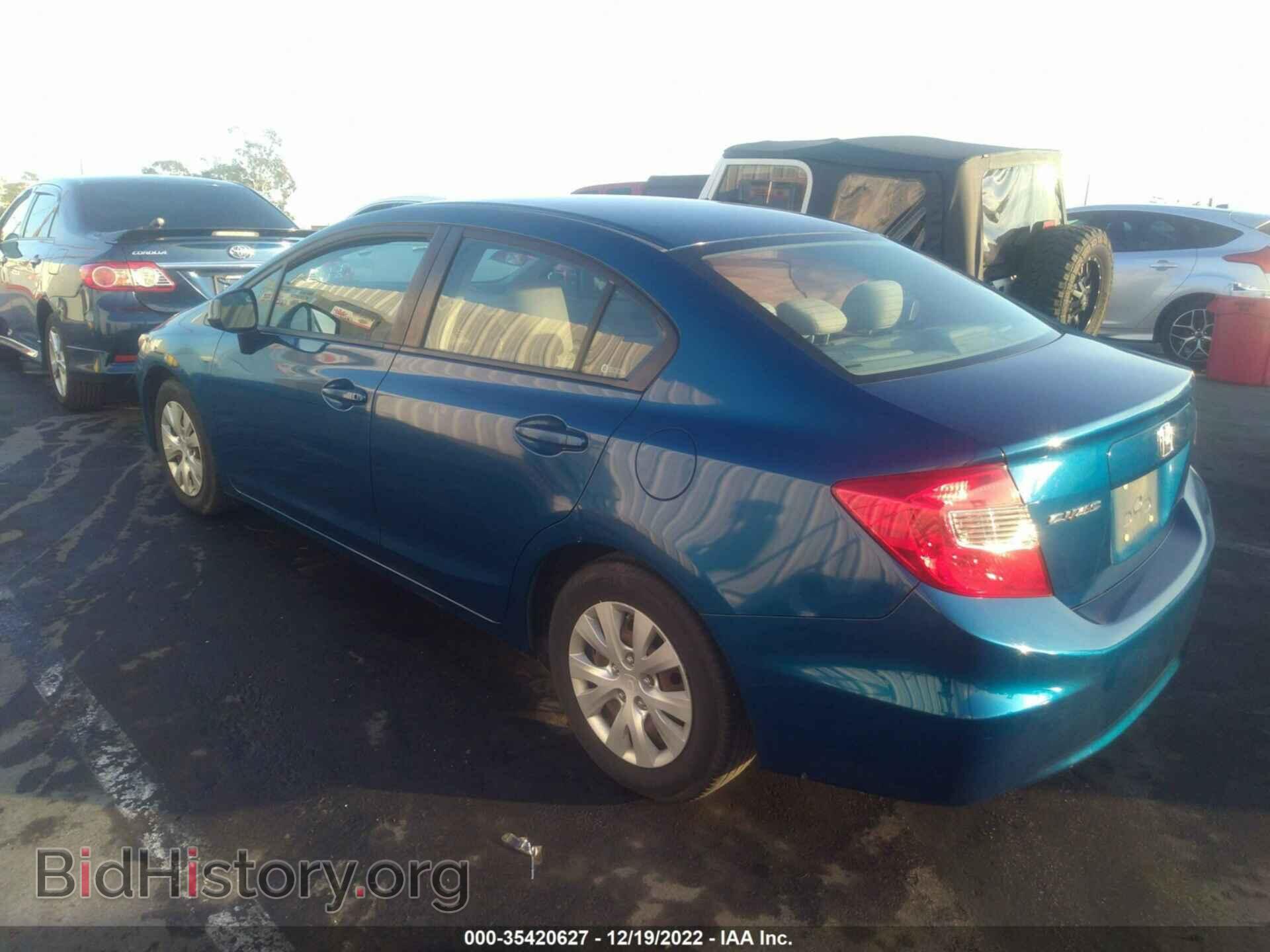 2012 HONDA CIVIC SDN - VIN: 2HGFB2F51CH579701 - Фото 3