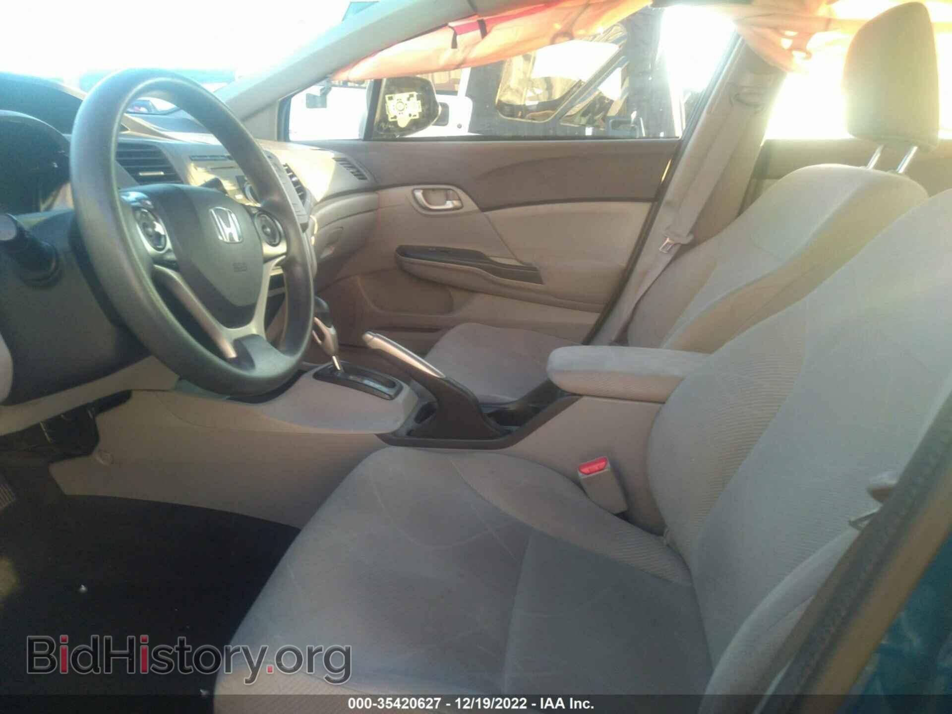 2012 HONDA CIVIC SDN - VIN: 2HGFB2F51CH579701 - Фото 8