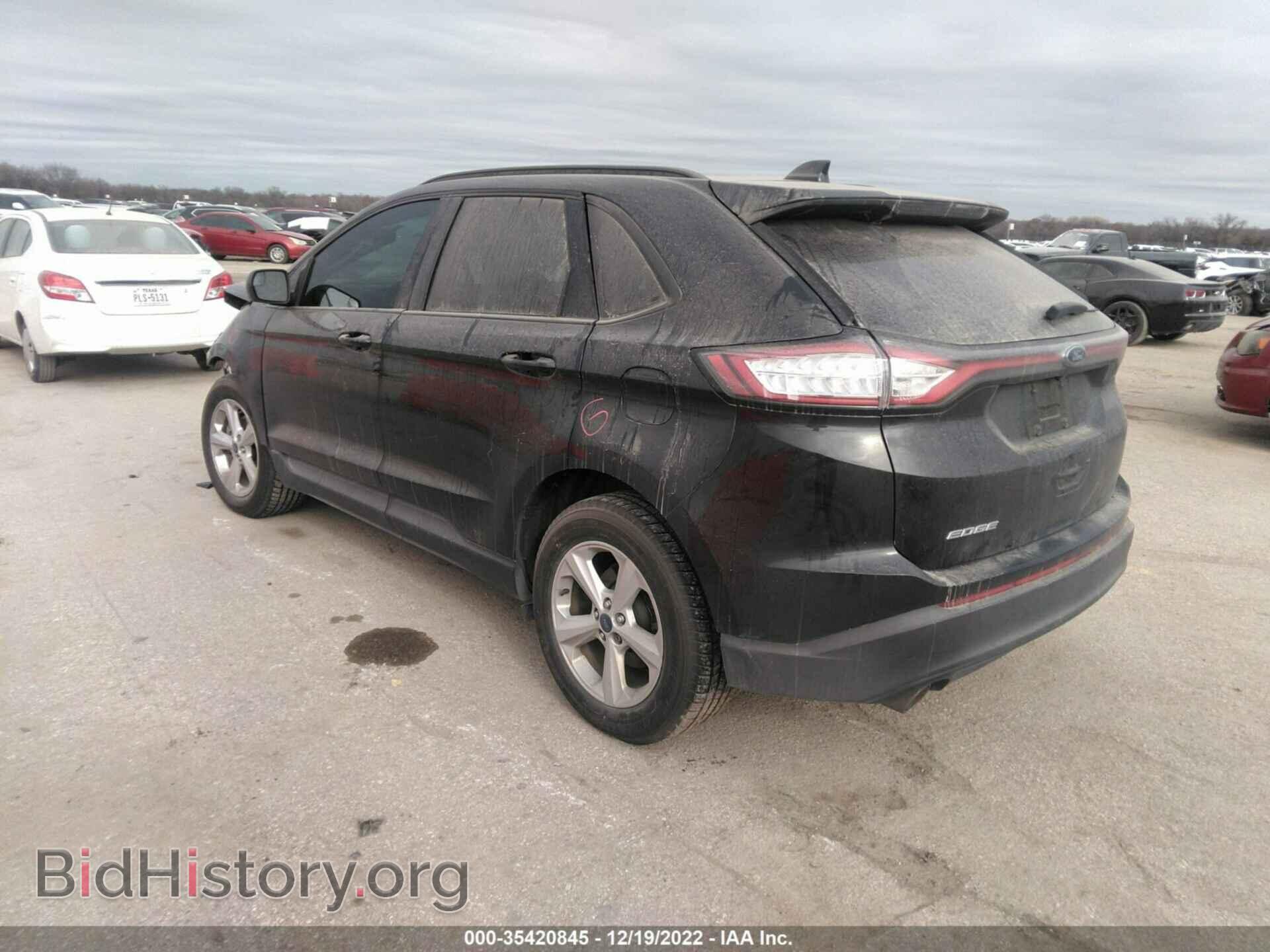2015 FORD EDGE - VIN: 2FMTK3G88FBB38330 - Фото 3