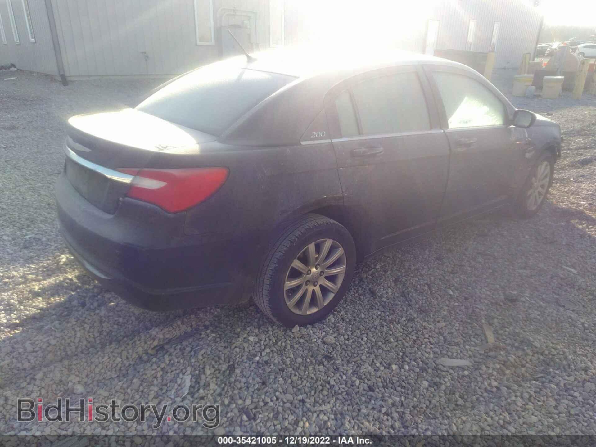 2012 CHRYSLER 200 - VIN: 1C3CCBBB1CN181684 - Фото 4