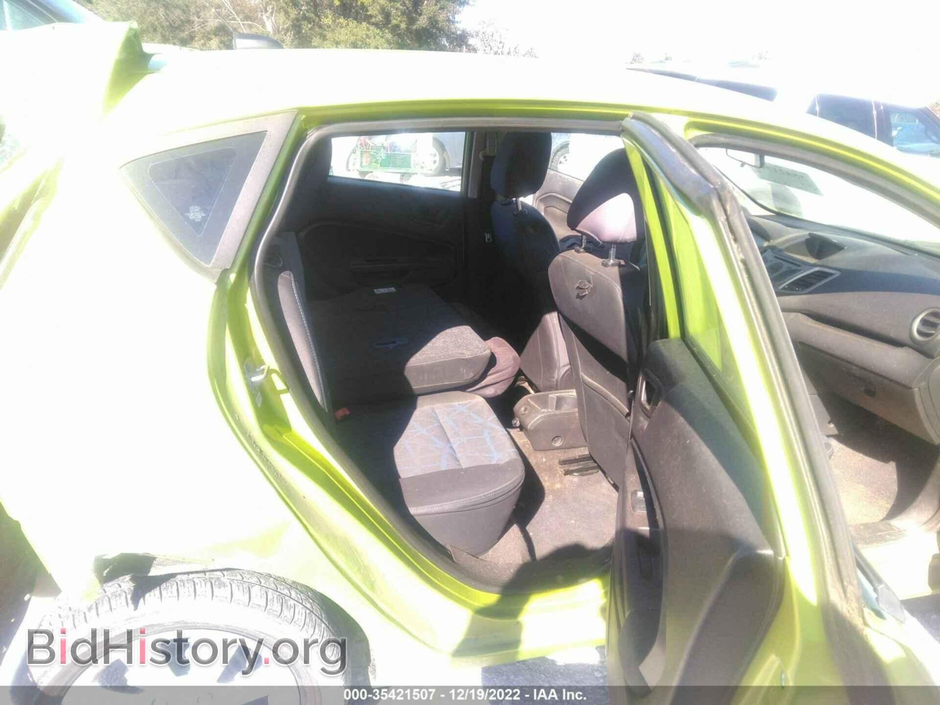 2012 FORD FIESTA - VIN: 3FADP4EJ5CM134287 - Фото 8