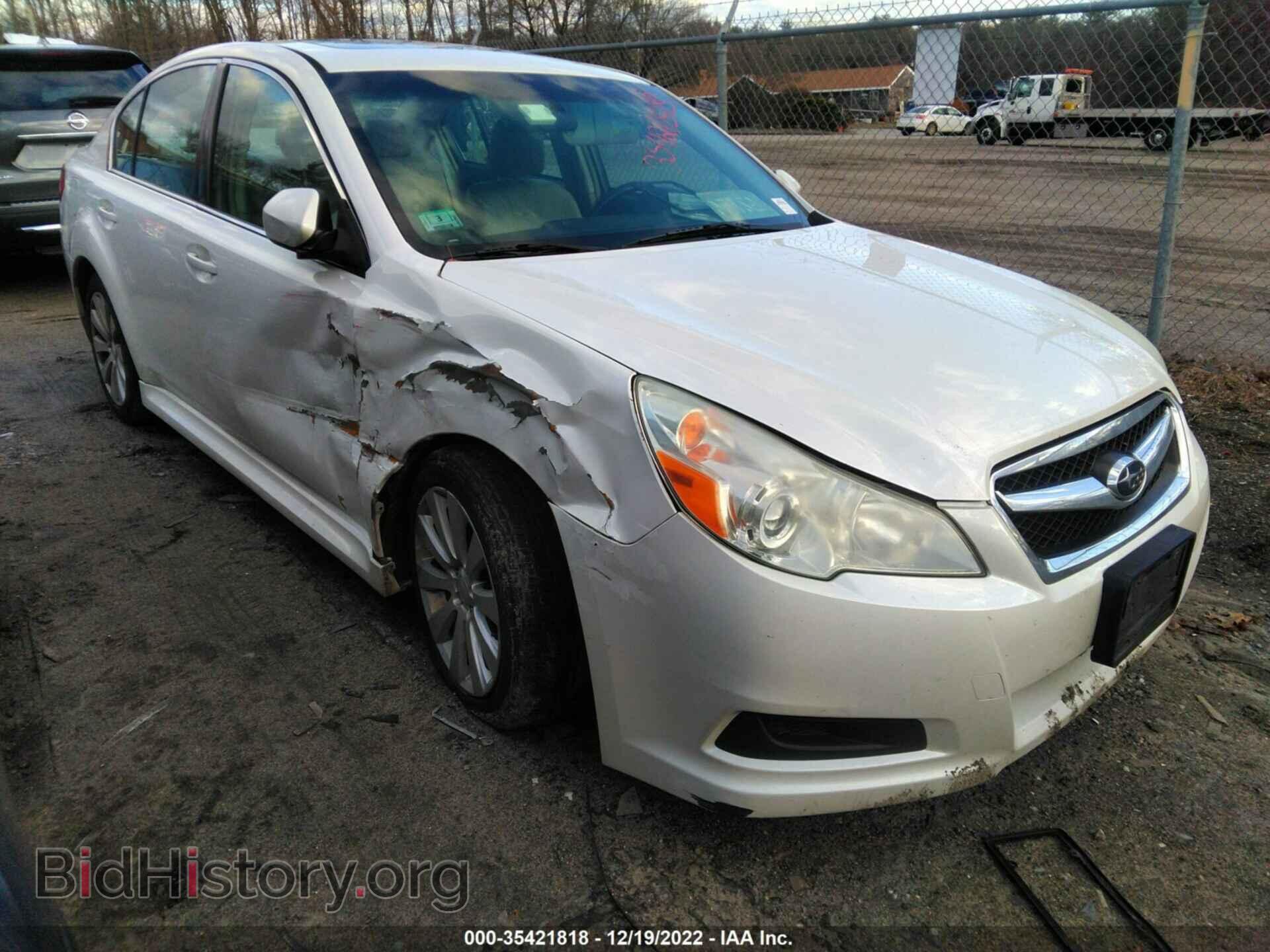Фотография 4S3BMBK64B3231642 - SUBARU LEGACY 2011