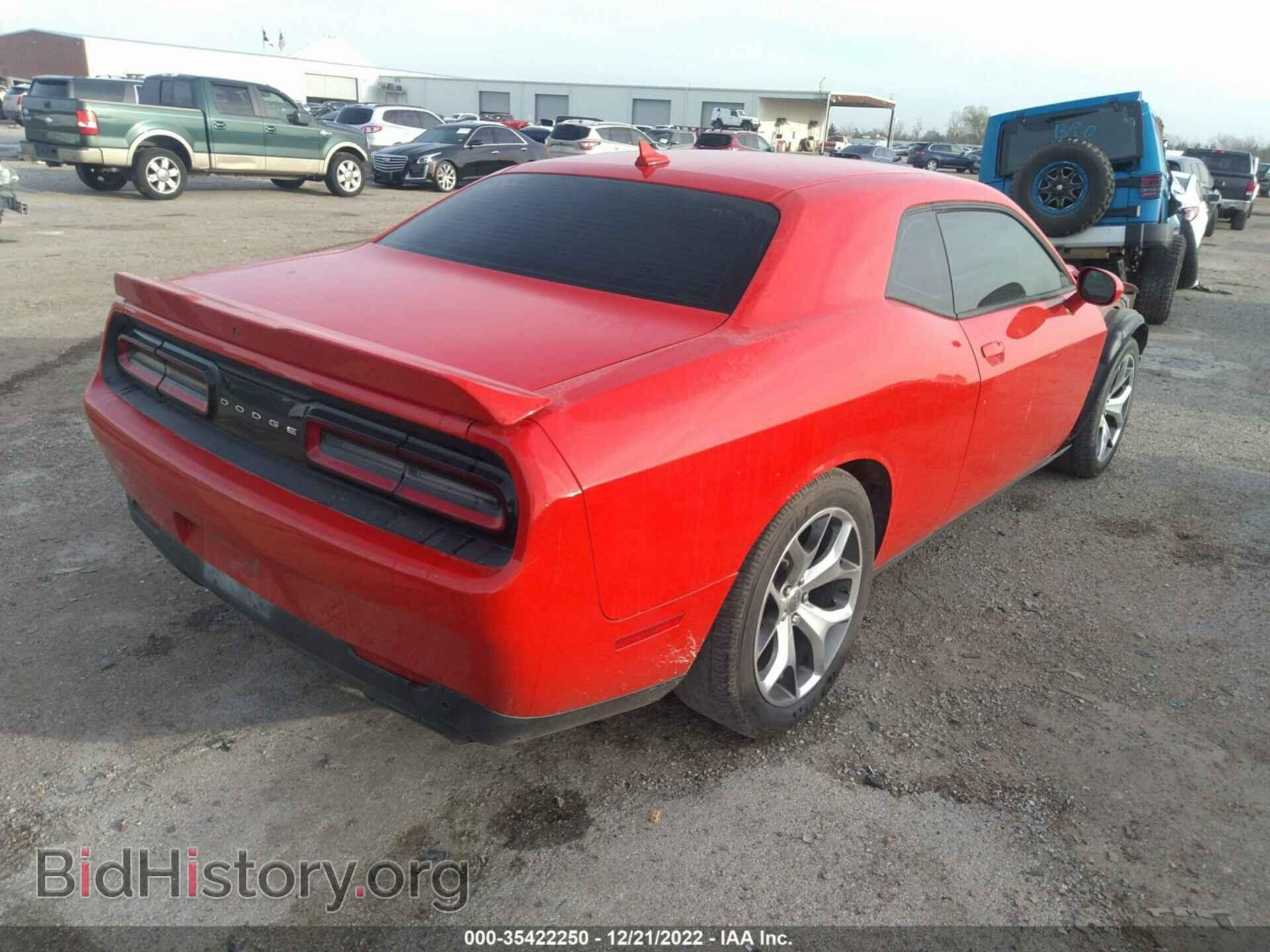 2015 DODGE CHALLENGER - VIN: 2C3CDZBT2FH727405 - Photo 4