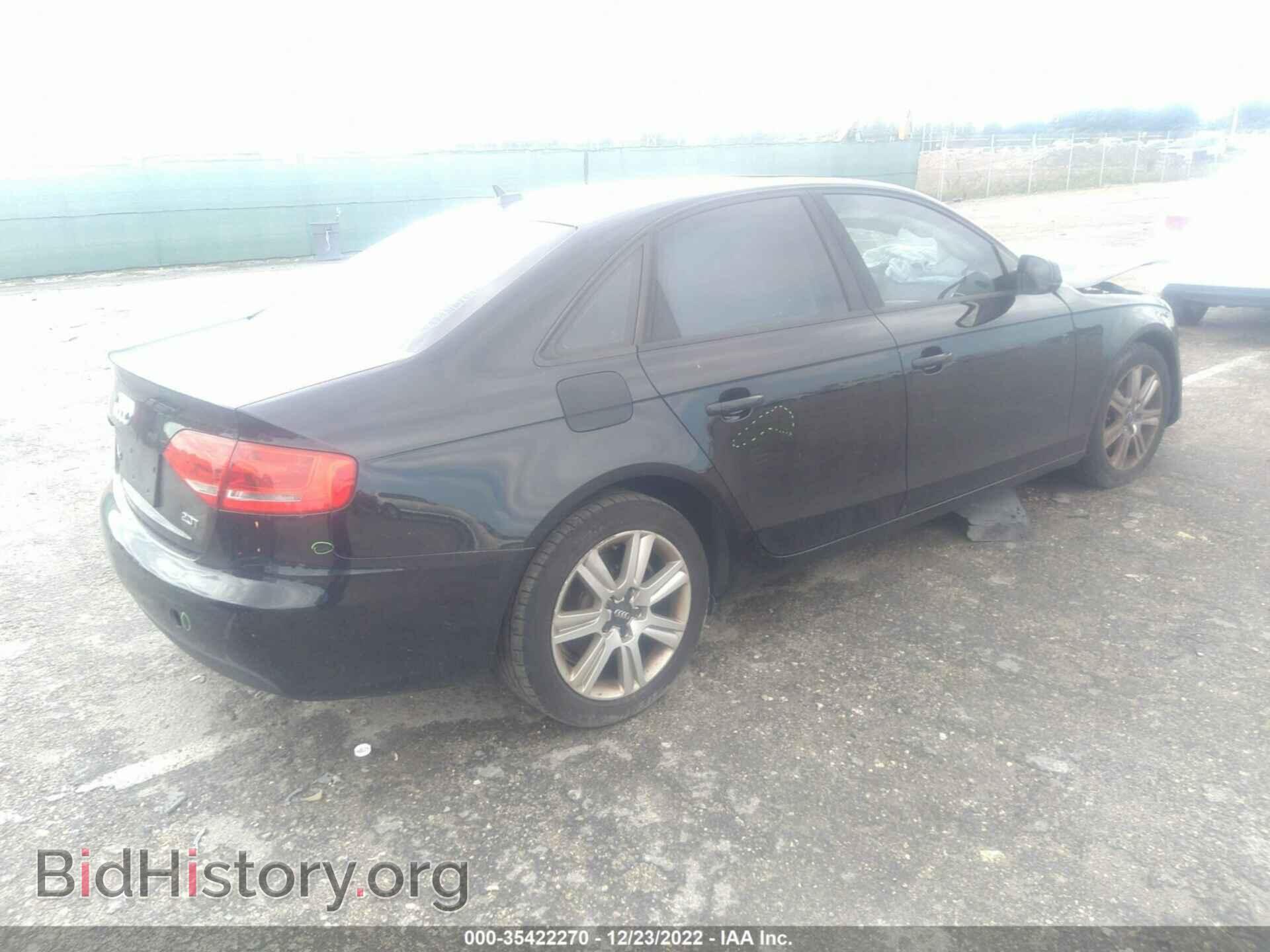 2010 AUDI A4 - VIN: WAUAFAFL6AN008860 - Фото 4