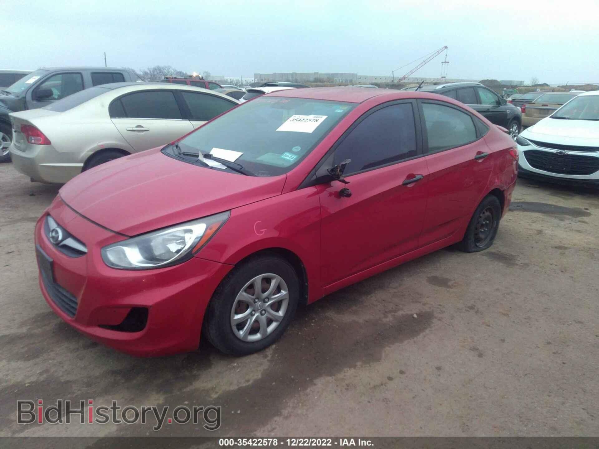 2012 HYUNDAI ACCENT - VIN: KMHCT4AE9CU078629 - Фото 2
