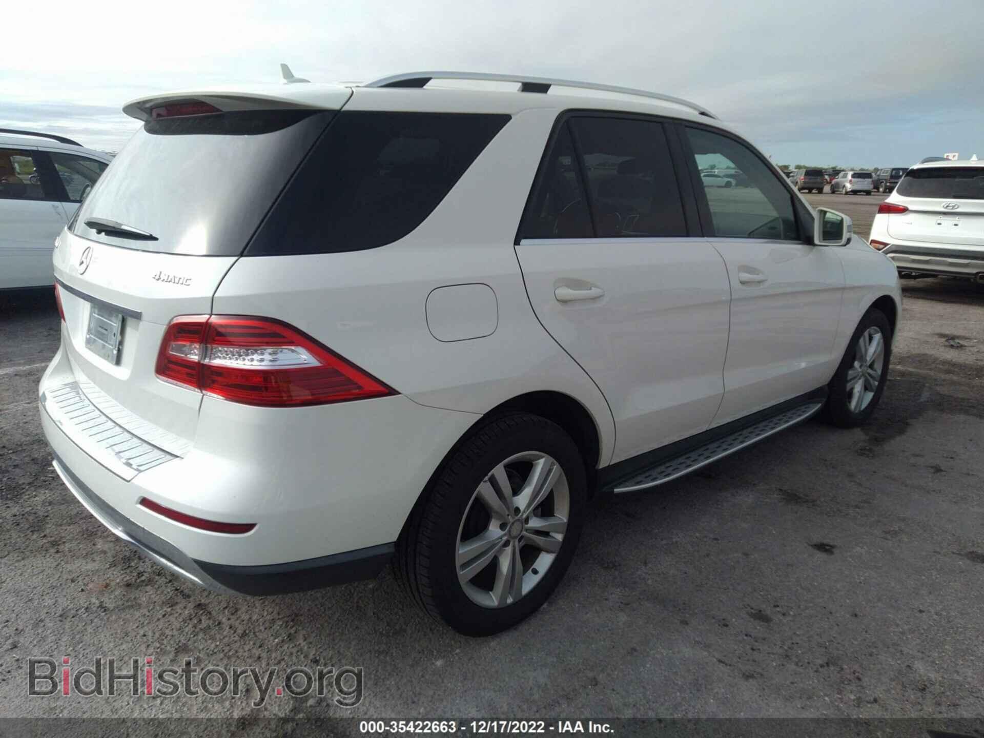 2013 MERCEDES-BENZ M-CLASS - VIN: 4JGDA5HB7DA207224 - Фото 4