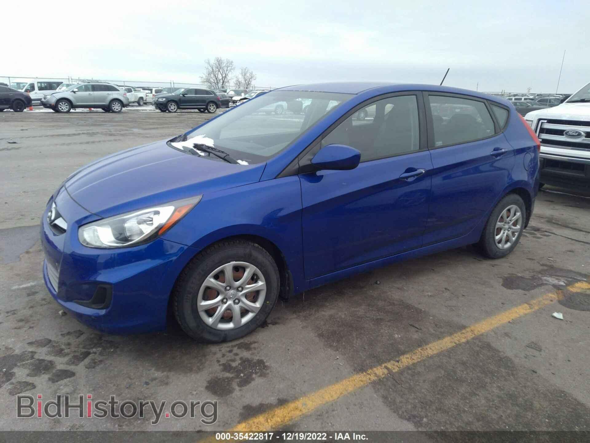 2013 HYUNDAI ACCENT - VIN: KMHCT5AE8DU093677 - Фото 2
