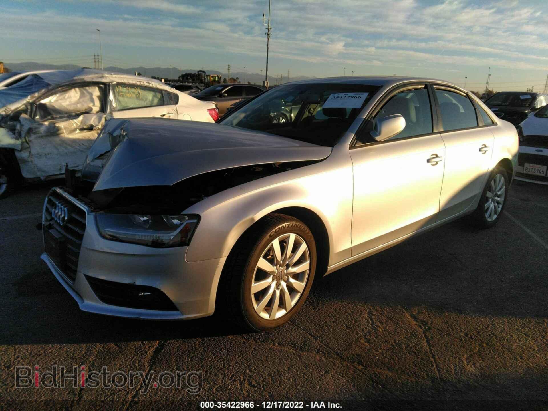 2014 AUDI A4 - VIN: WAUBFAFL5EN041830 - Photo 2