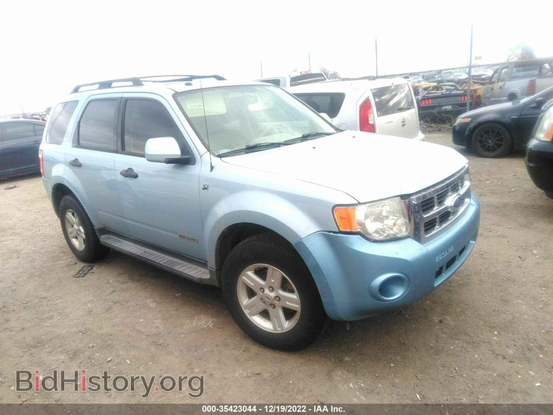 Photo 1FMCU49H58KA74348 - FORD ESCAPE 2008