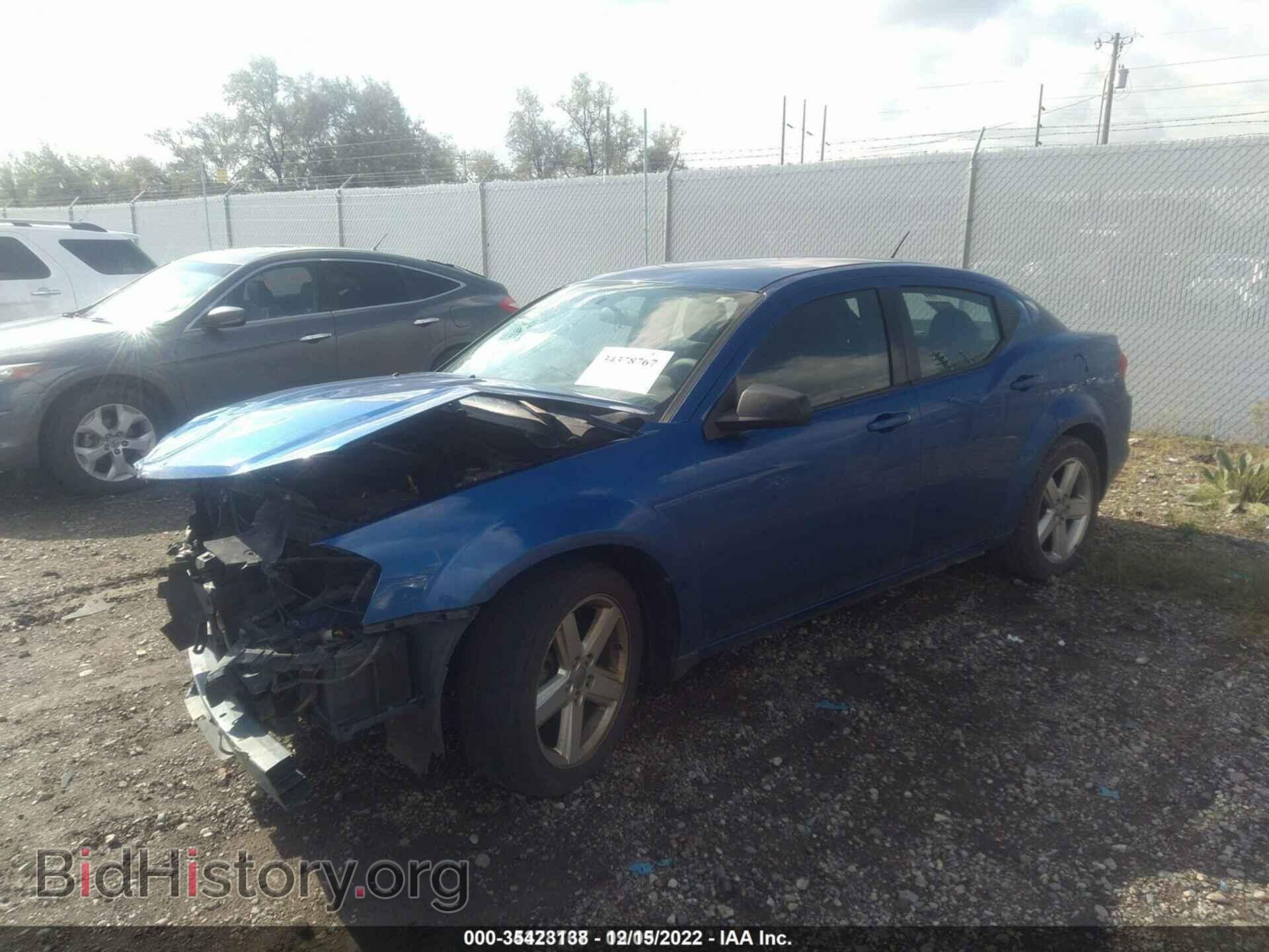 2013 DODGE AVENGER - VIN: 1C3CDZAB8DN534558 - Фото 2