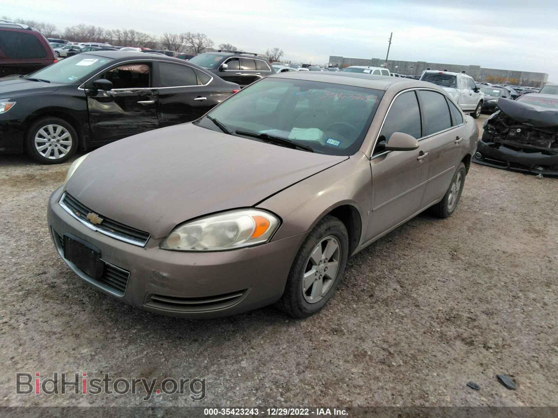 2007 CHEVROLET IMPALA - VIN: 2G1WT58K379108576 - Фото 2