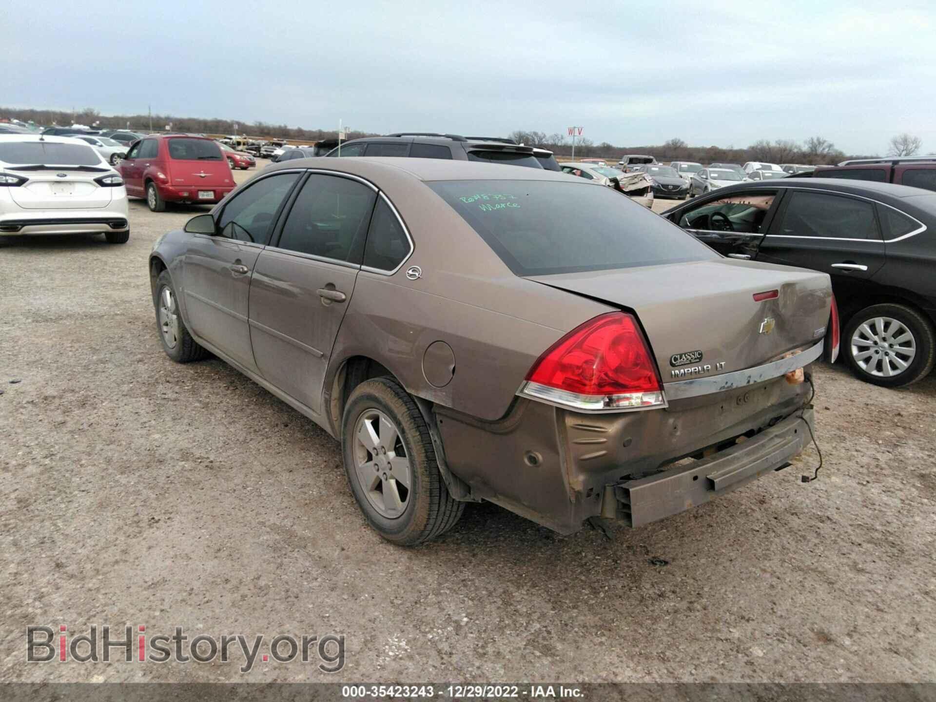 2007 CHEVROLET IMPALA - VIN: 2G1WT58K379108576 - Фото 3