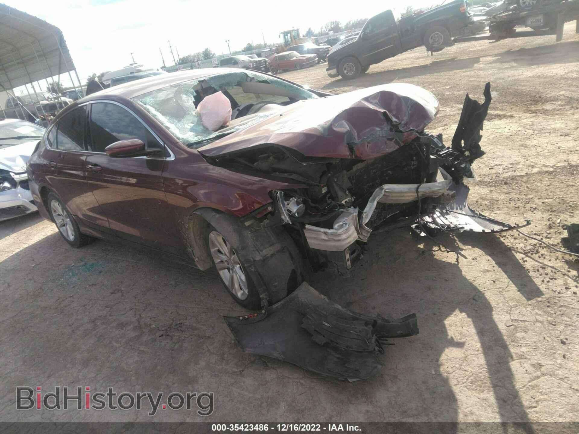 Photo 1C3CCCAB6FN749648 - CHRYSLER 200 2015