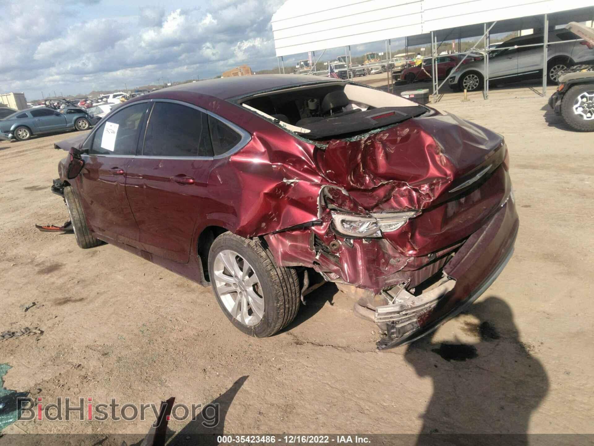 2015 CHRYSLER 200 - VIN: 1C3CCCAB6FN749648 - Photo 3