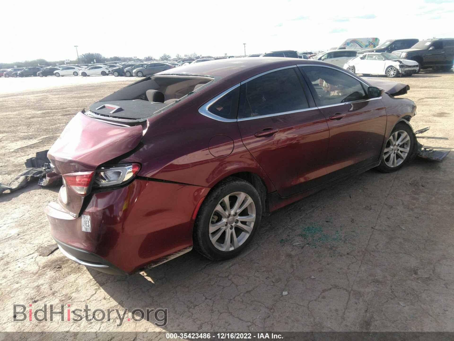 2015 CHRYSLER 200 - VIN: 1C3CCCAB6FN749648 - Photo 4