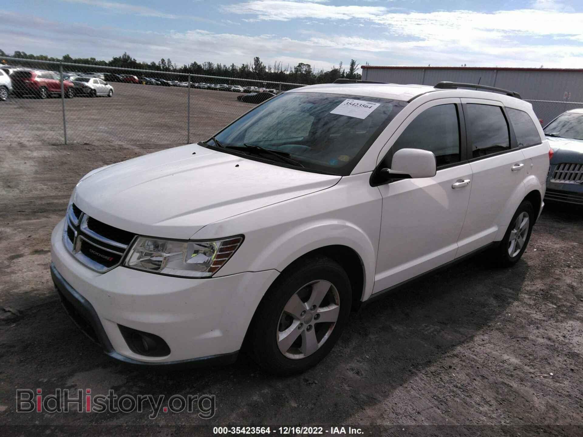 2012 DODGE JOURNEY - VIN: 3C4PDCBB3CT394457 - Фото 2