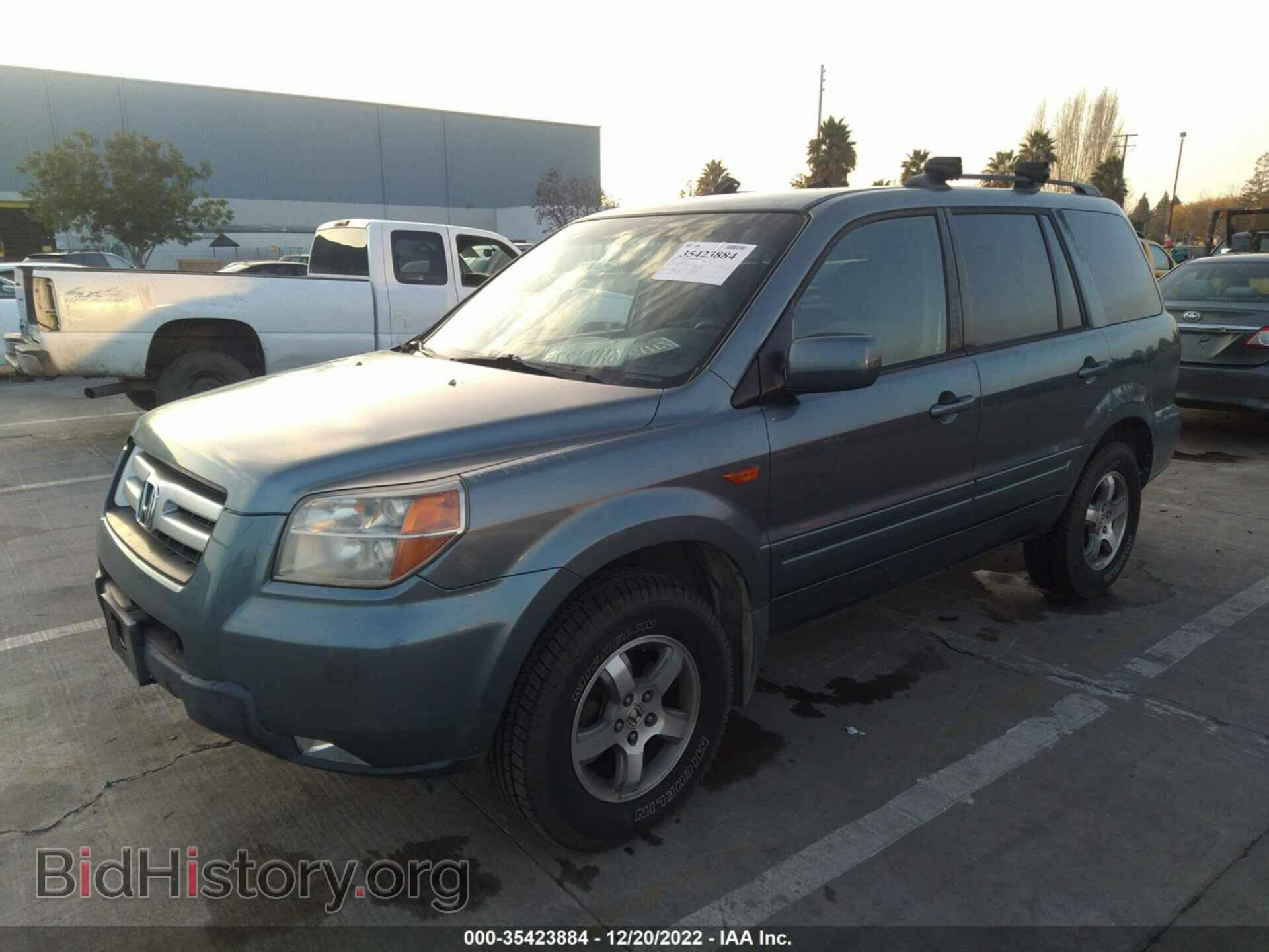 2006 HONDA PILOT - VIN: 2HKYF18446H549386 - Фото 2