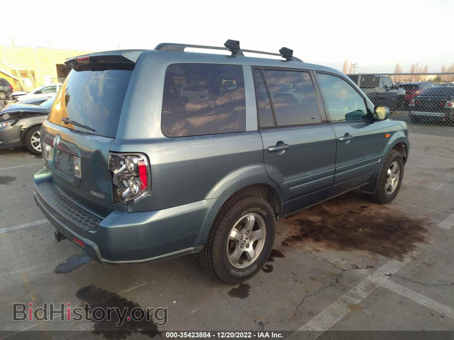 2006 HONDA PILOT - VIN: 2HKYF18446H549386 - Фото 4