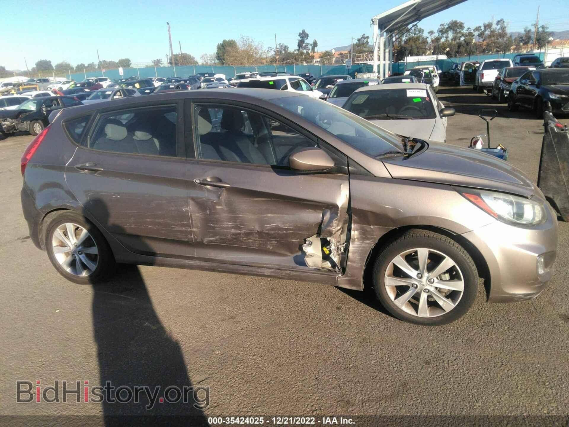 2012 HYUNDAI ACCENT - VIN: KMHCU5AE0CU026762 - Фото 6