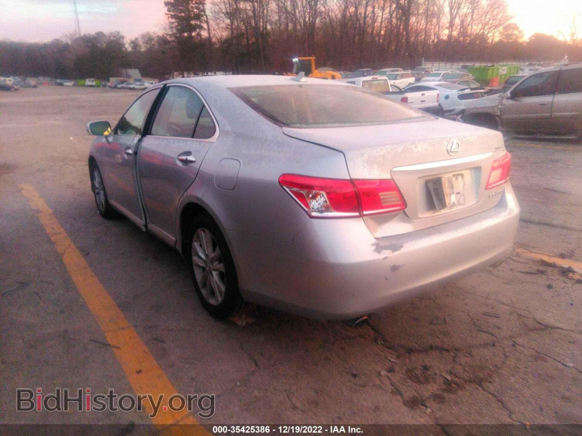 2011 LEXUS ES 350 - VIN: JTHBK1EG8B2434316 - Фото 3