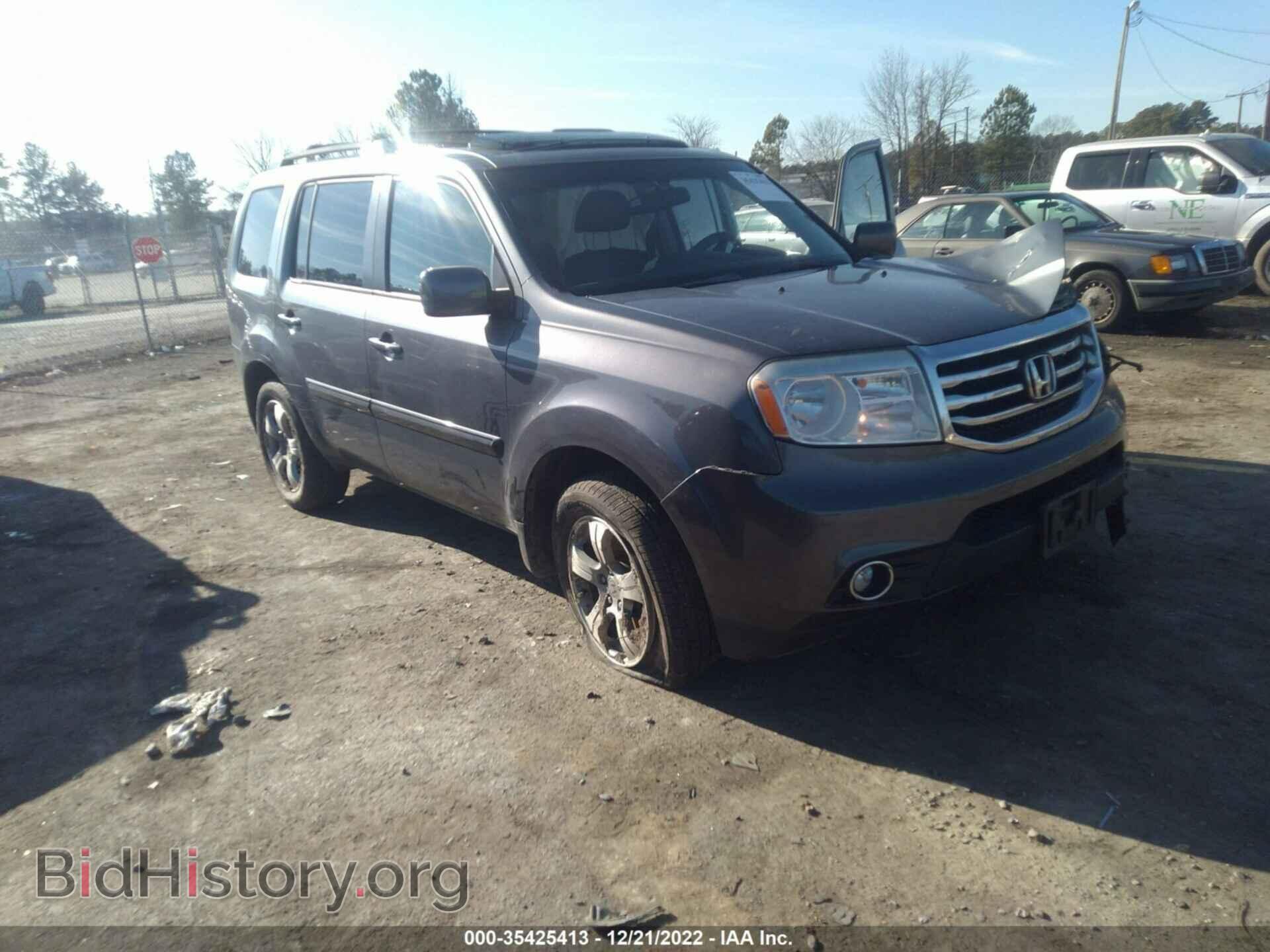 Photo 5FNYF4H71EB009146 - HONDA PILOT 2014