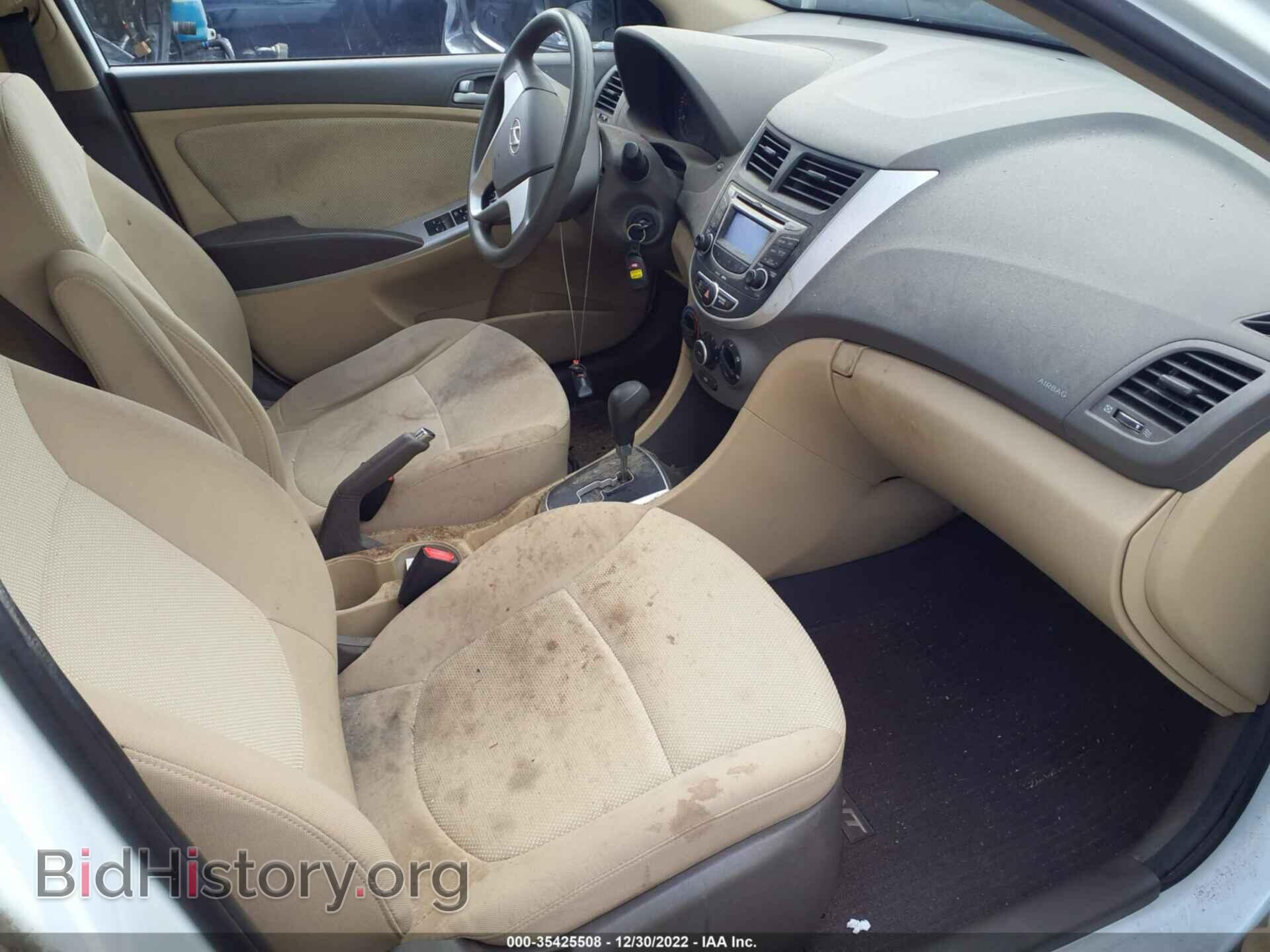 2013 HYUNDAI ACCENT - VIN: KMHCT4AE1DU398996 - Фото 5