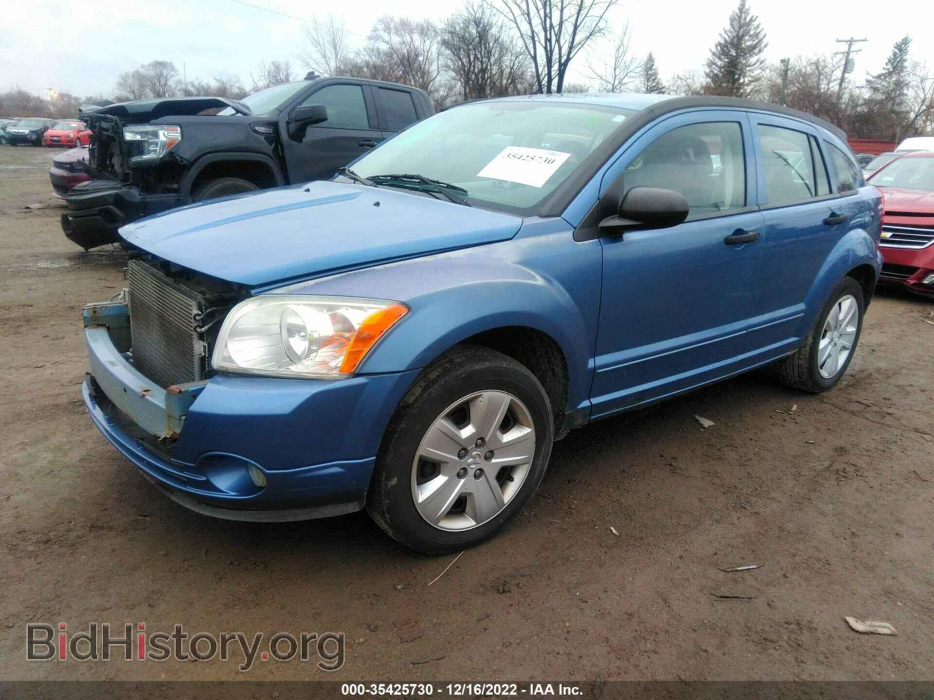 2007 DODGE CALIBER - VIN: 1B3HB48B27D288294 - Фото 2