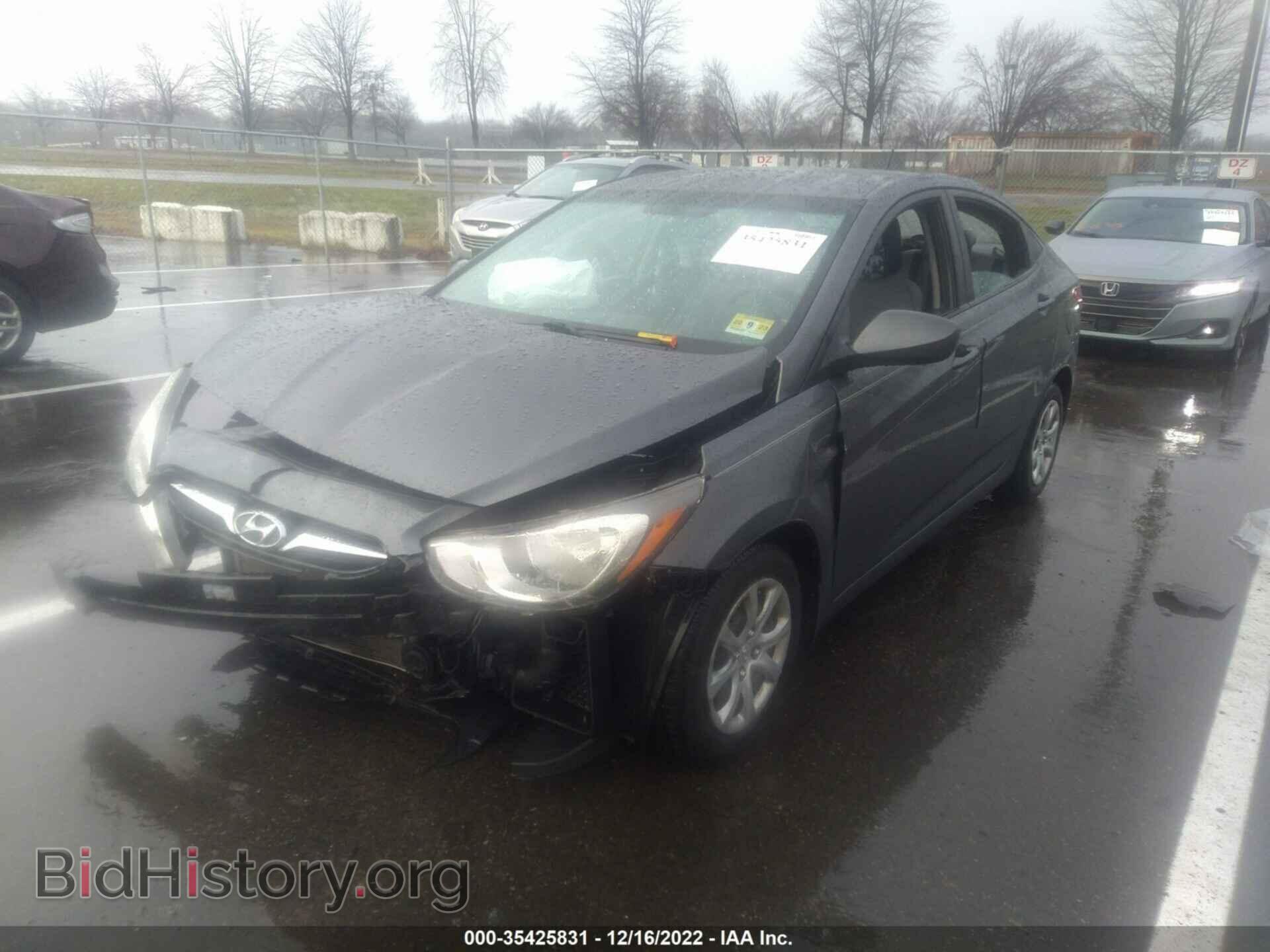 2012 HYUNDAI ACCENT - VIN: KMHCT4AE0CU151287 - Фото 2