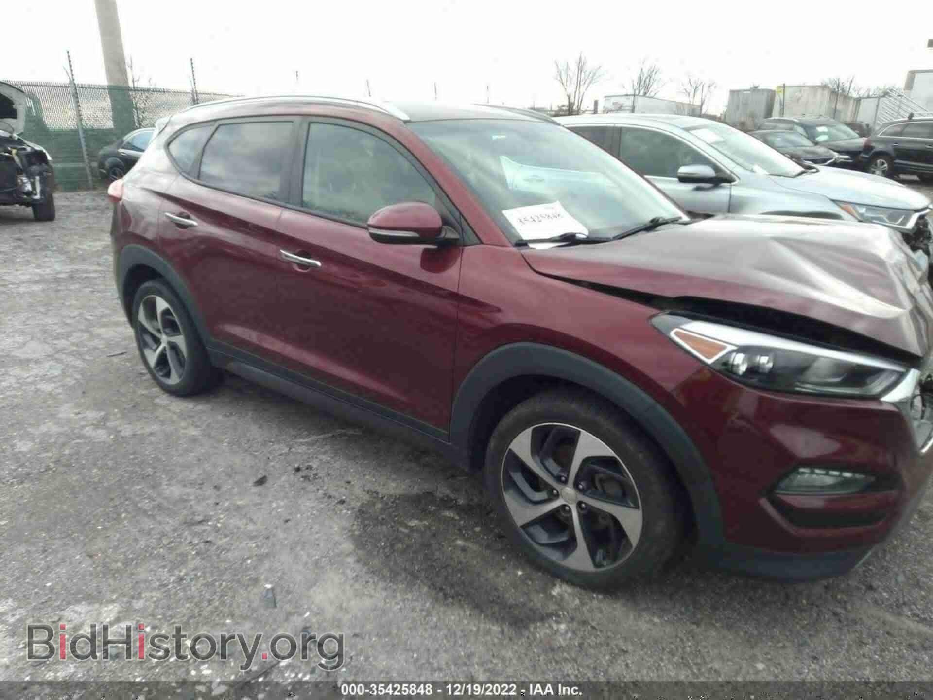 Фотография KM8J3CA2XGU166330 - HYUNDAI TUCSON 2016
