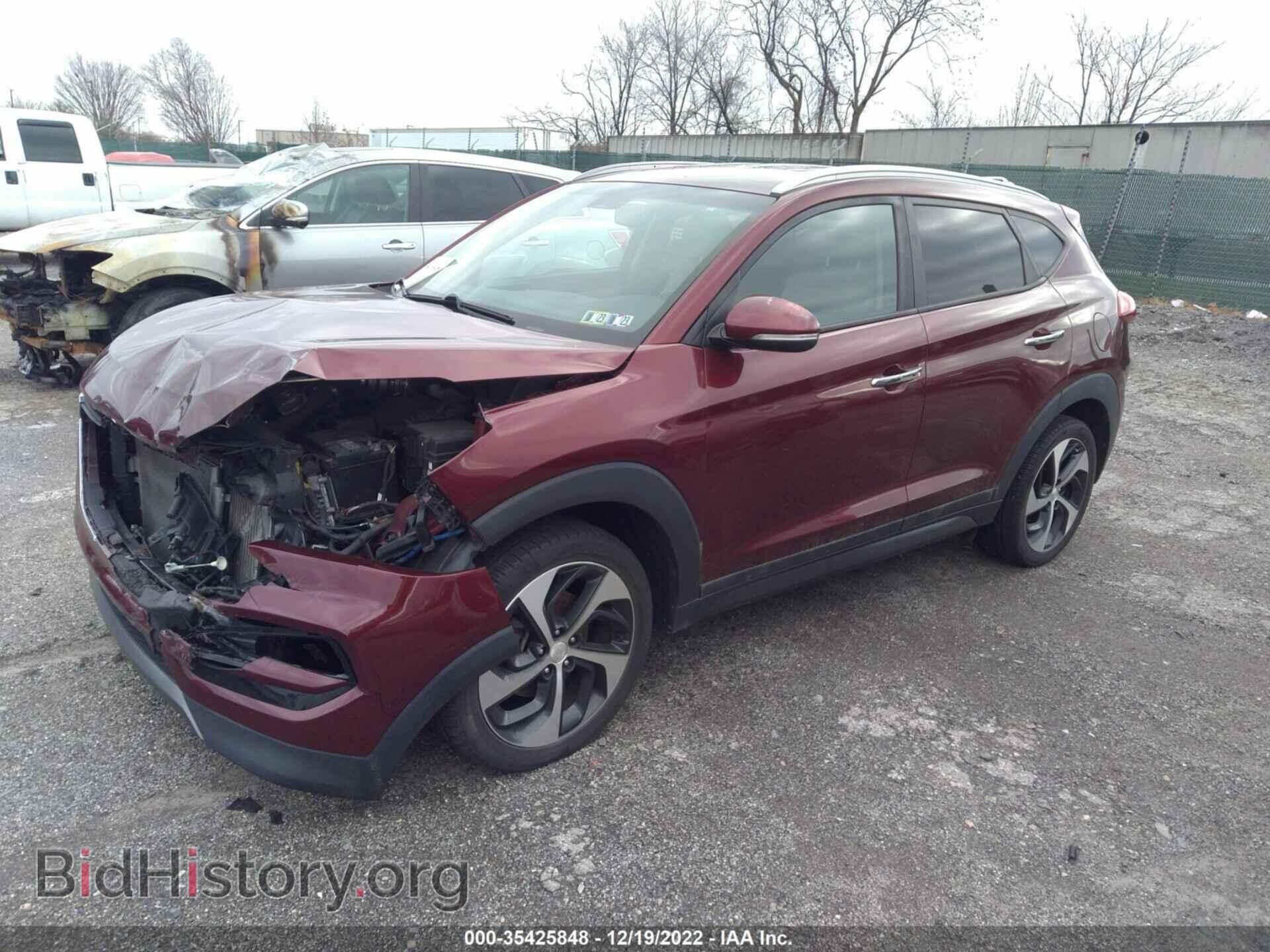 2016 HYUNDAI TUCSON - VIN: KM8J3CA2XGU166330 - Фото 2