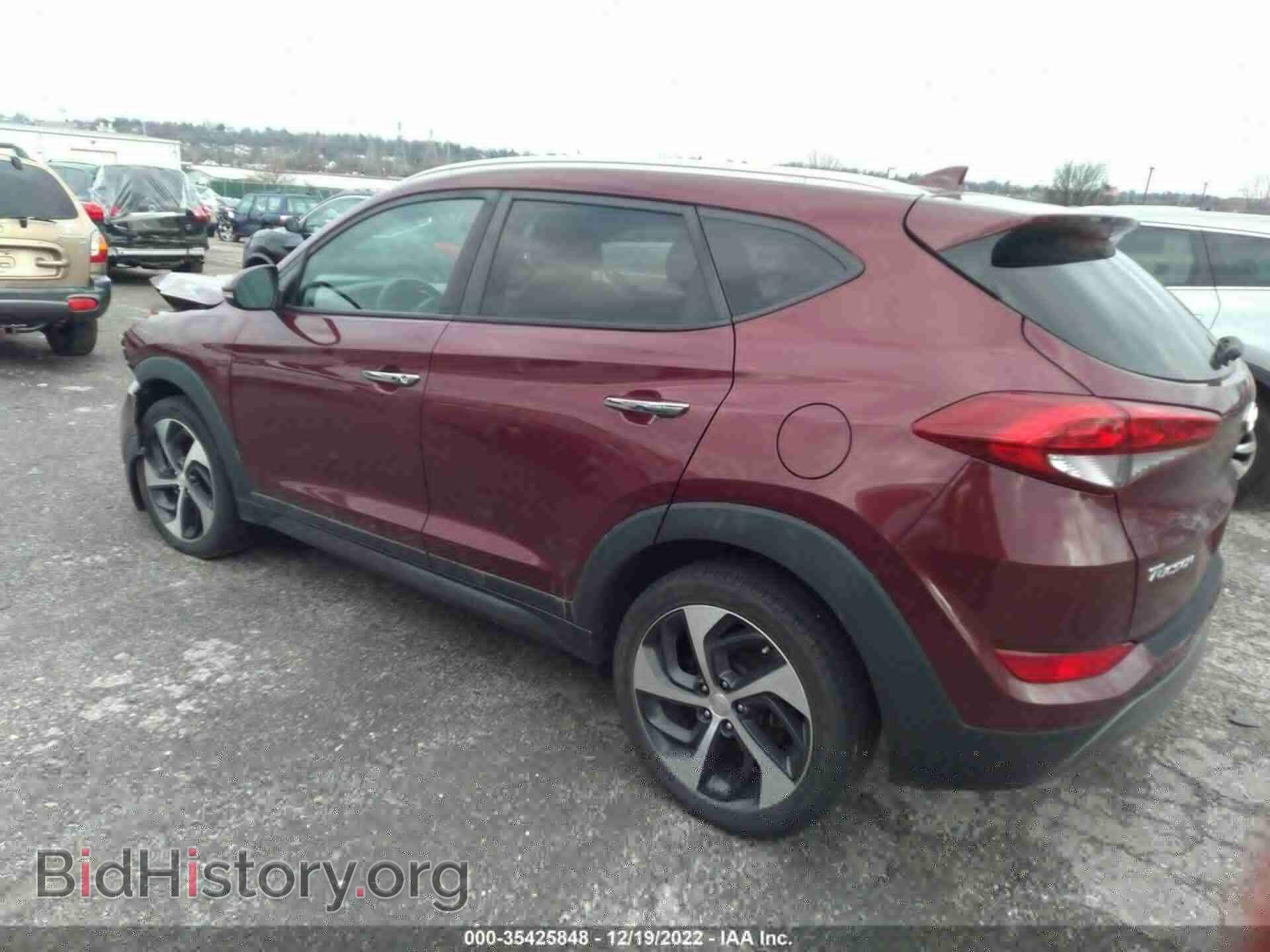 2016 HYUNDAI TUCSON - VIN: KM8J3CA2XGU166330 - Фото 3