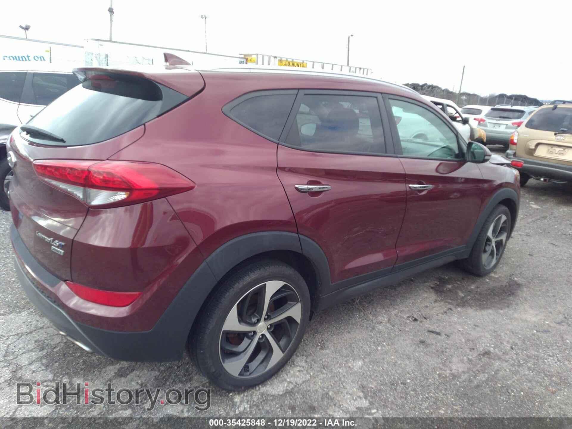 2016 HYUNDAI TUCSON - VIN: KM8J3CA2XGU166330 - Фото 4