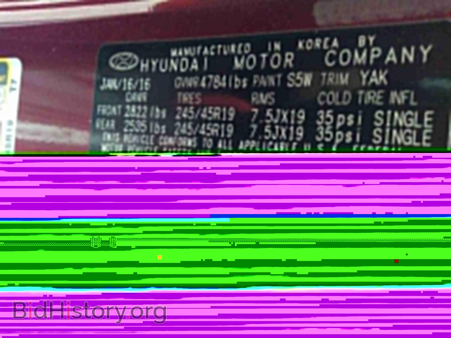 2016 HYUNDAI TUCSON - VIN: KM8J3CA2XGU166330 - Фото 9