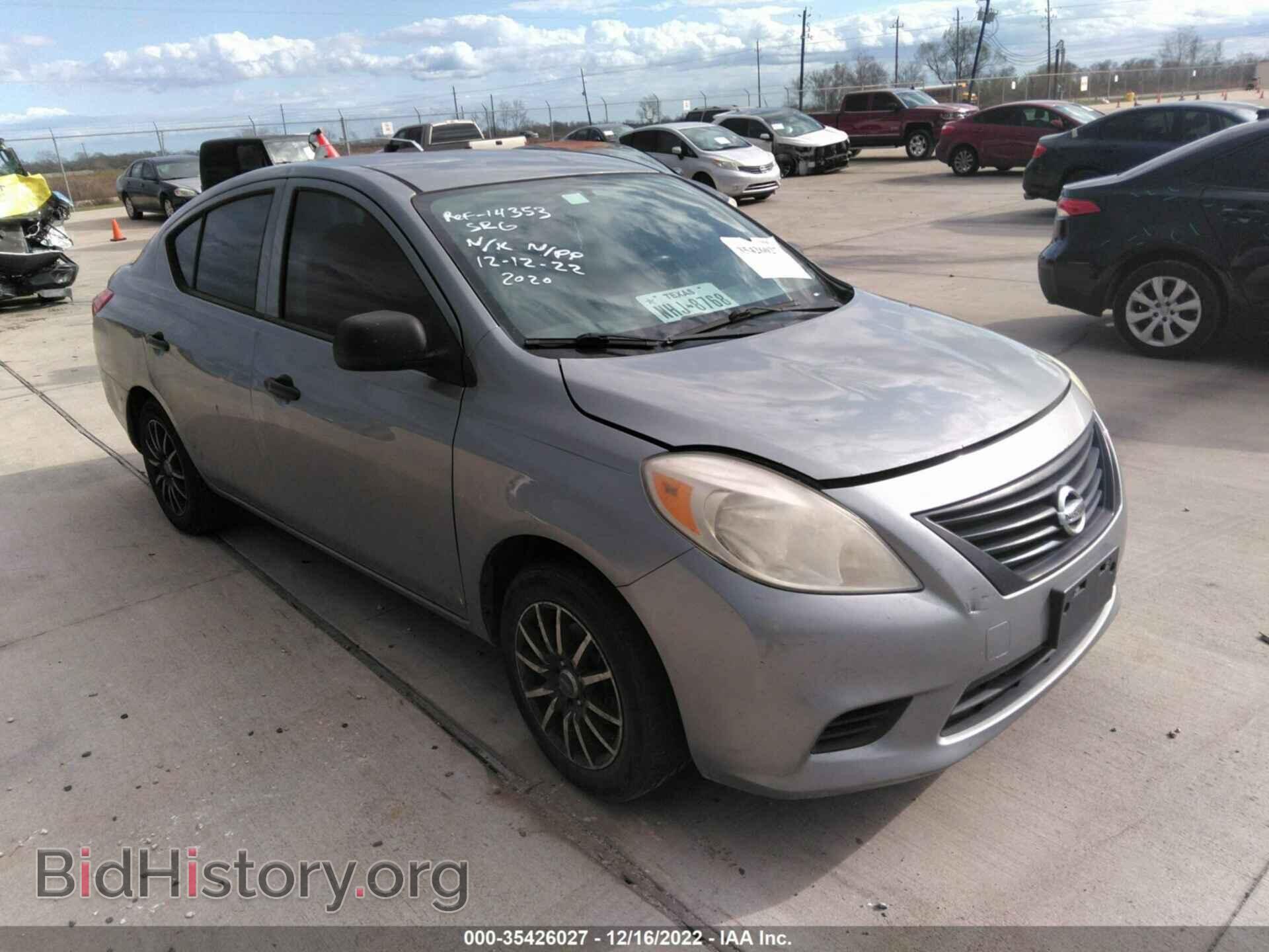 Photo 3N1CN7AP7EL837571 - NISSAN VERSA 2014