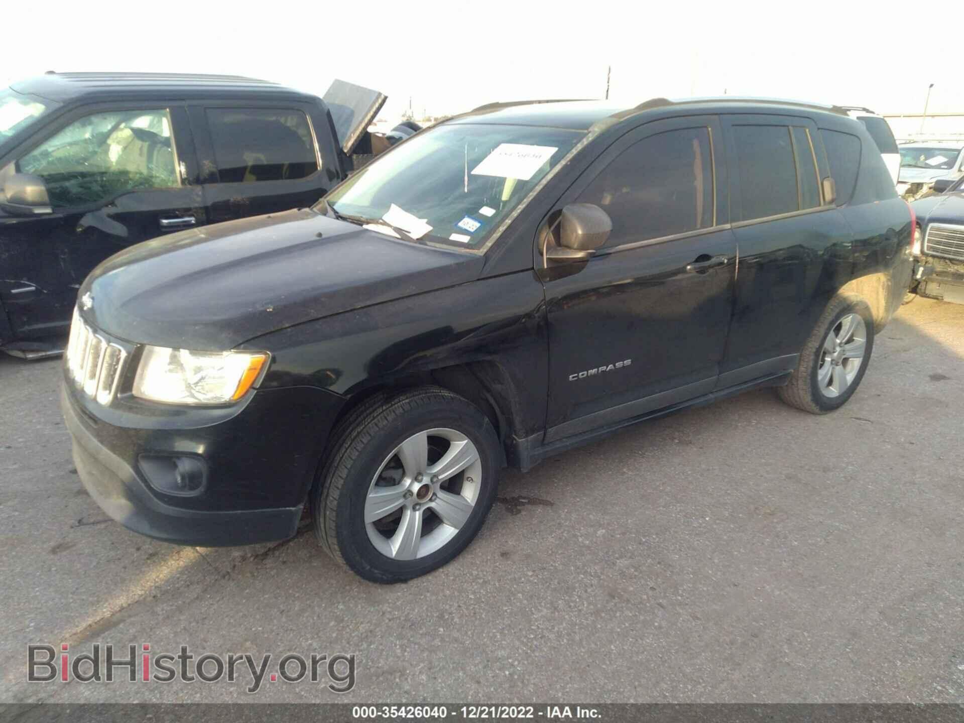 2012 JEEP COMPASS - VIN: 1C4NJCBA0CD573780 - Фото 2