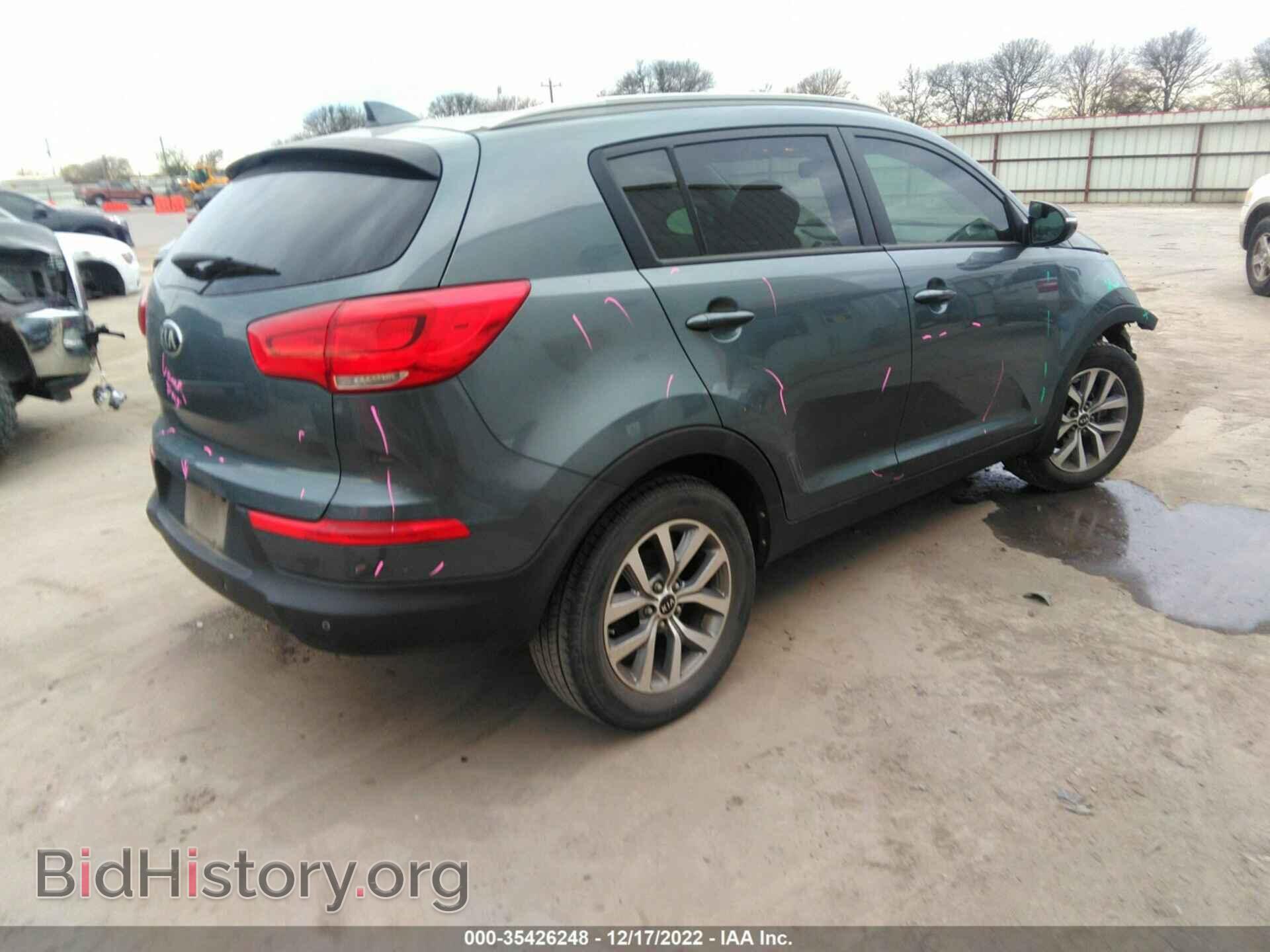 2014 KIA SPORTAGE - VIN: KNDPB3AC4E7547502 - Фото 4