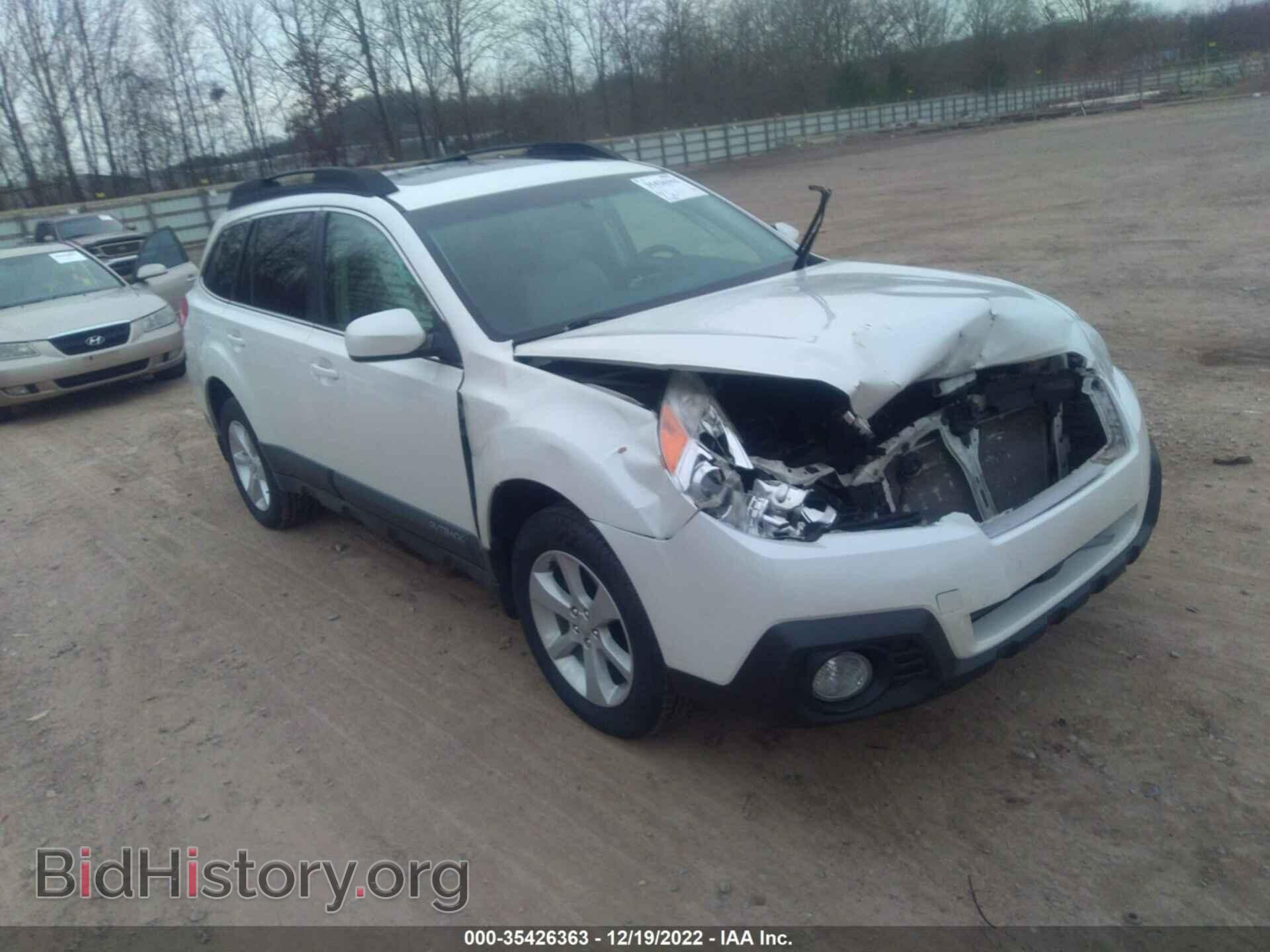 Фотография 4S4BRCDC8E3223733 - SUBARU OUTBACK 2014