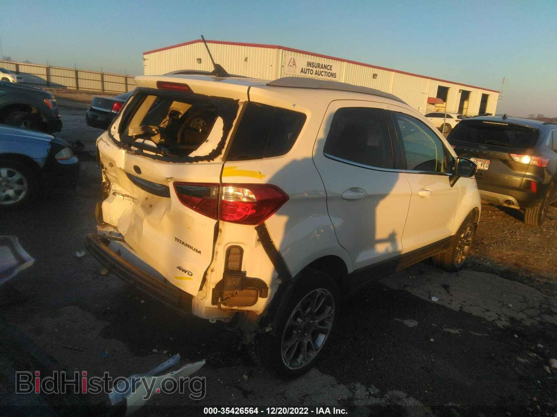 2020 FORD ECOSPORT - VIN: MAJ6S3KL6LC362016 - Photo 4