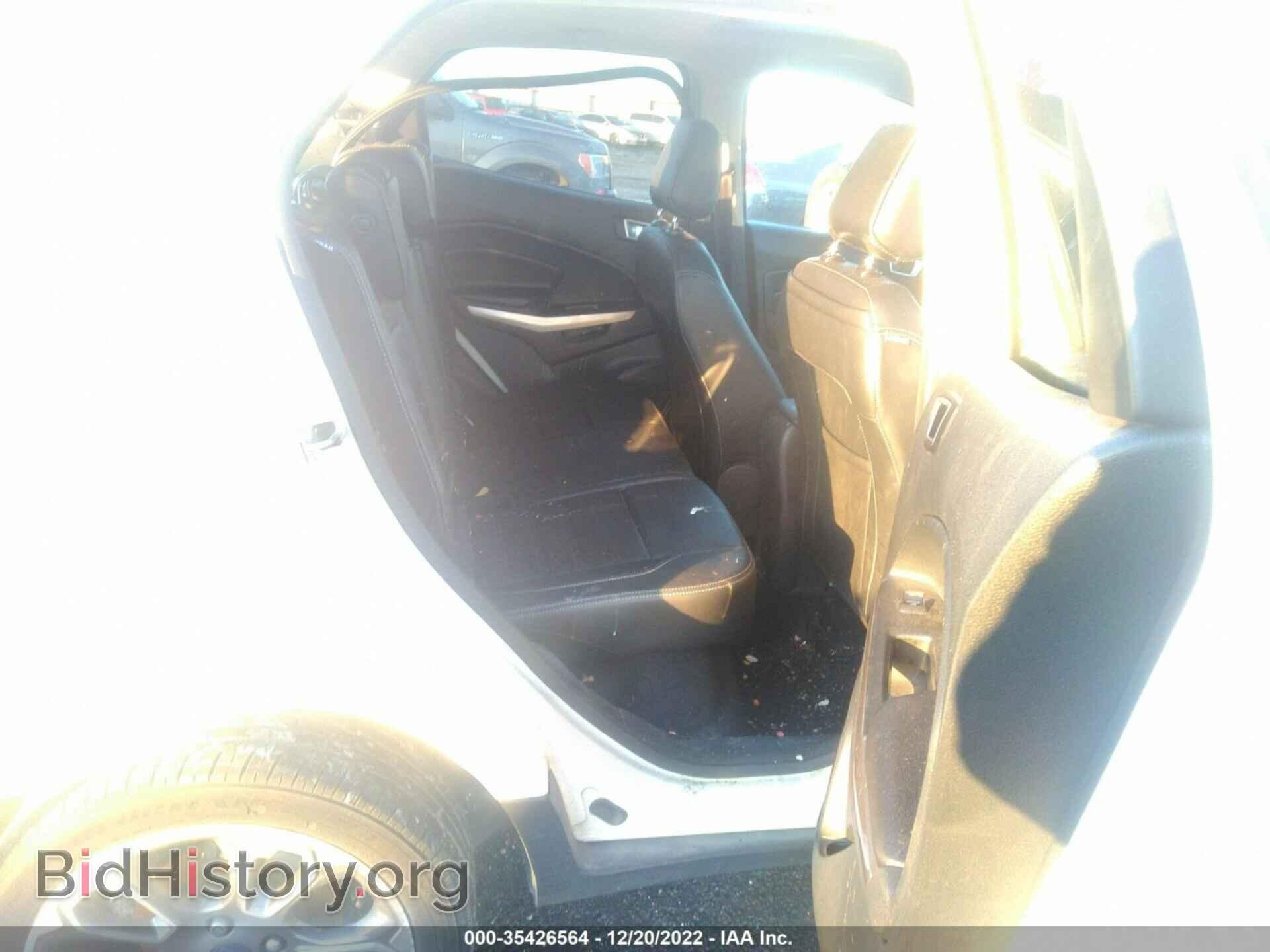 2020 FORD ECOSPORT - VIN: MAJ6S3KL6LC362016 - Photo 8