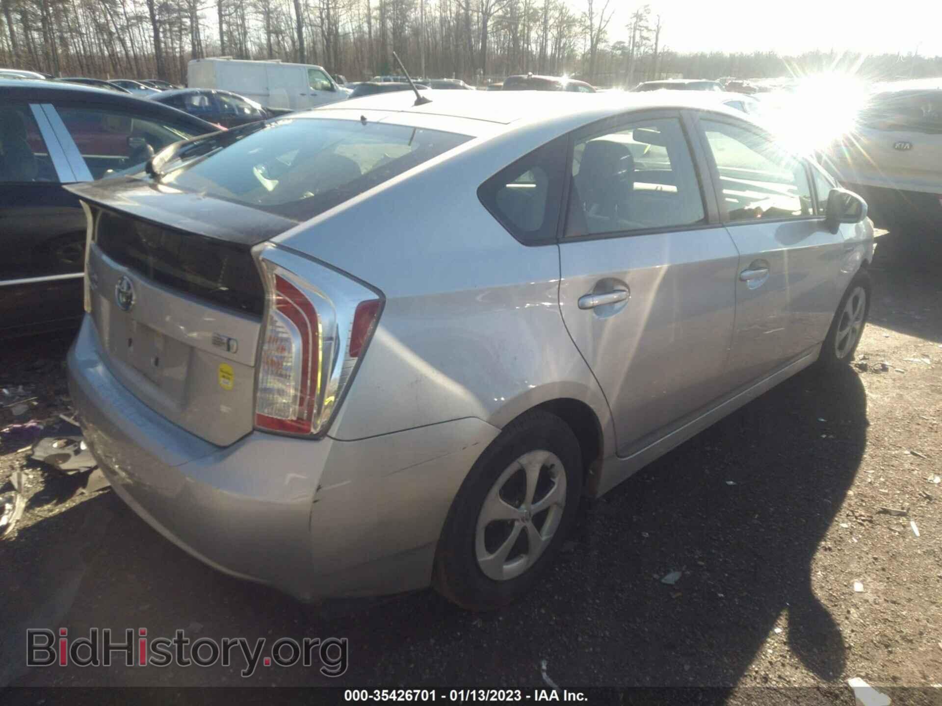2014 TOYOTA PRIUS - VIN: JTDKN3DU9E0362019 - Фото 4