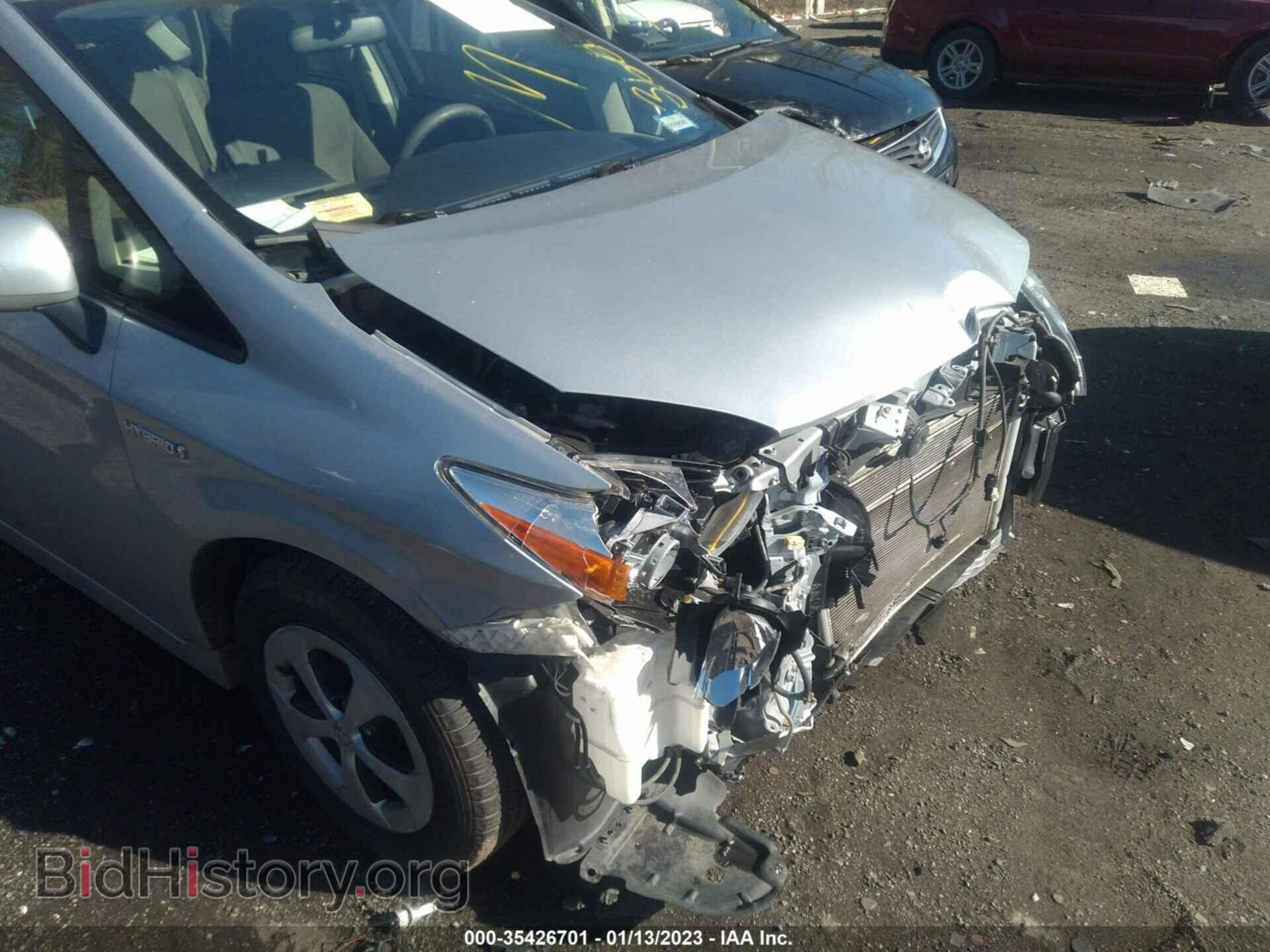 2014 TOYOTA PRIUS - VIN: JTDKN3DU9E0362019 - Фото 6