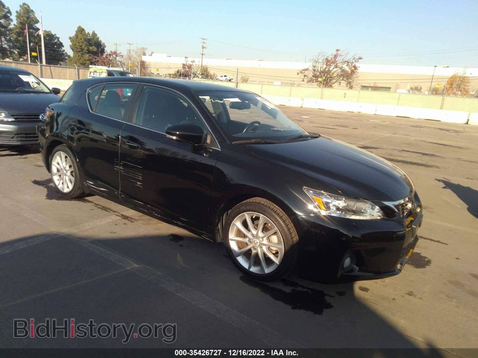 Photo JTHKD5BH9C2096358 - LEXUS CT 200H 2012