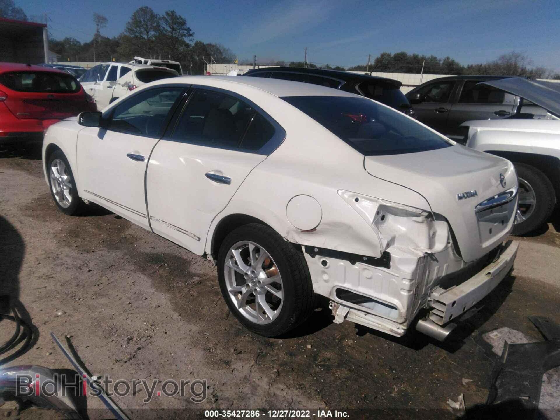 2012 NISSAN MAXIMA - VIN: 1N4AA5AP6CC810199 - Фото 3