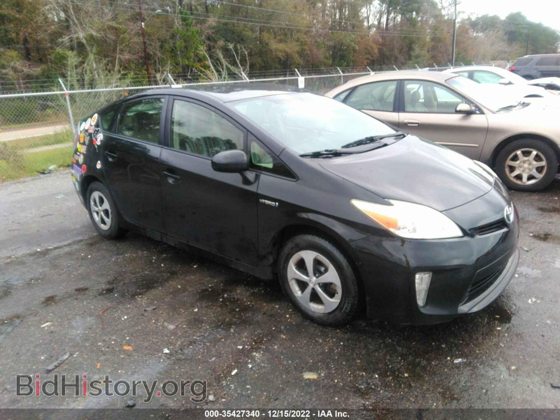 Фотография JTDKN3DU7D5687608 - TOYOTA PRIUS 2013